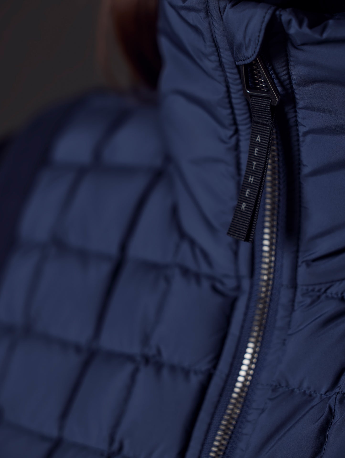 blue insulated vest from AETHER Apparel