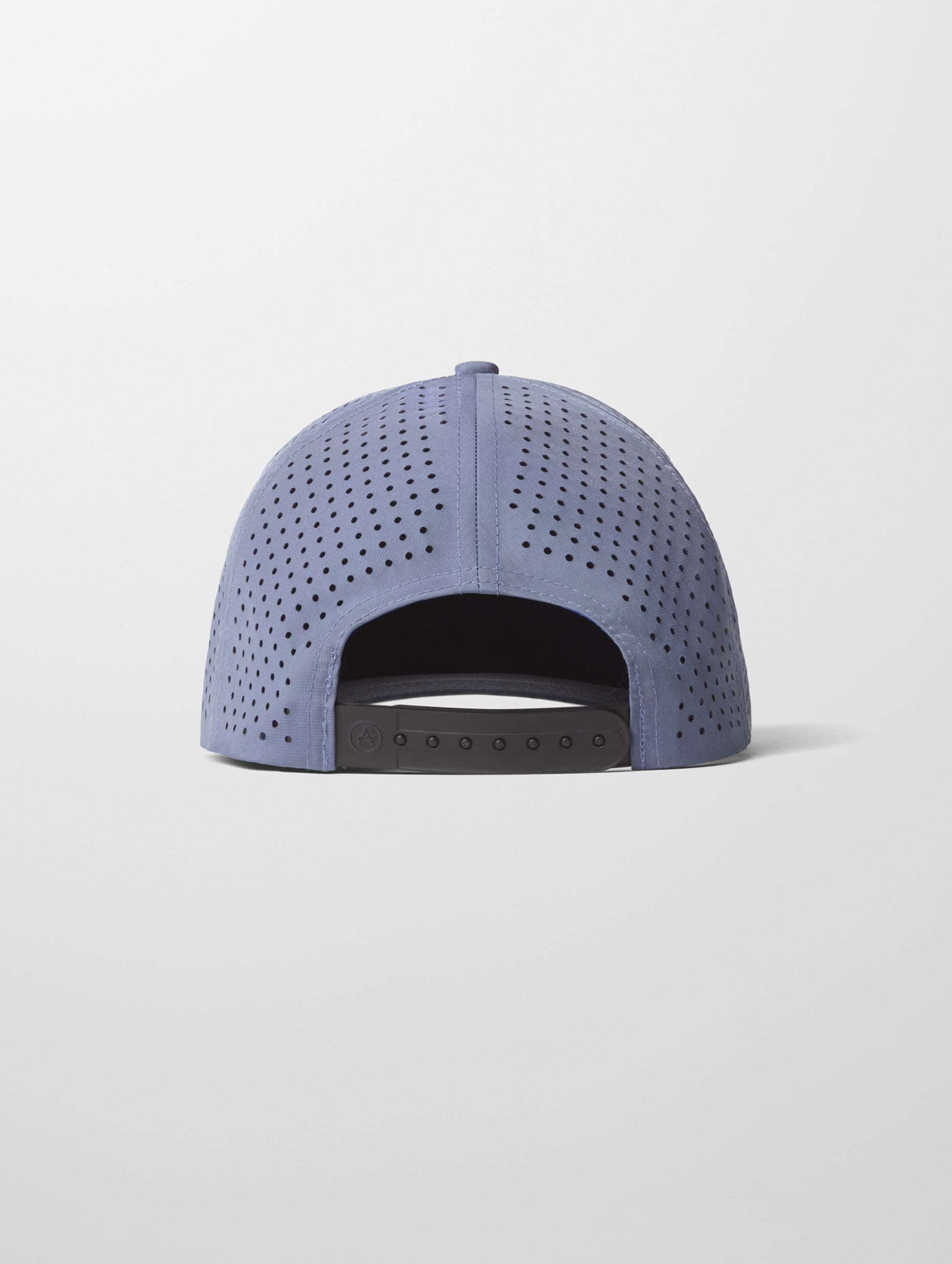 Rear view of Adventure Mesh Hat in Portal Blue from AETHER Apparel.