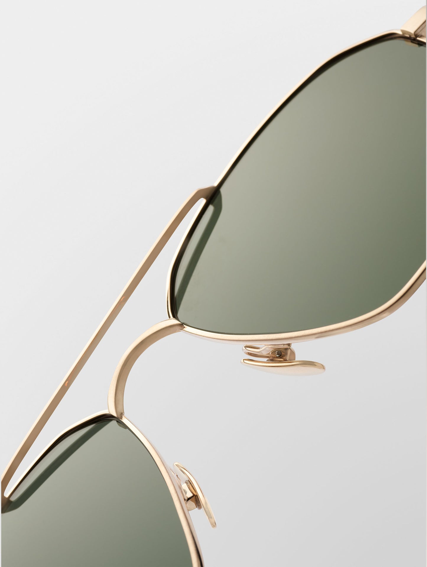 Arches Sunglass - Green (Brown Lens)