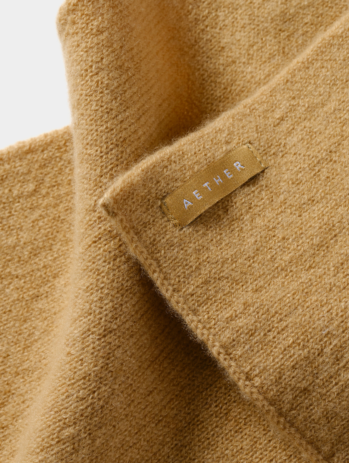 Karina Cashmere Scarf - Latte Brown