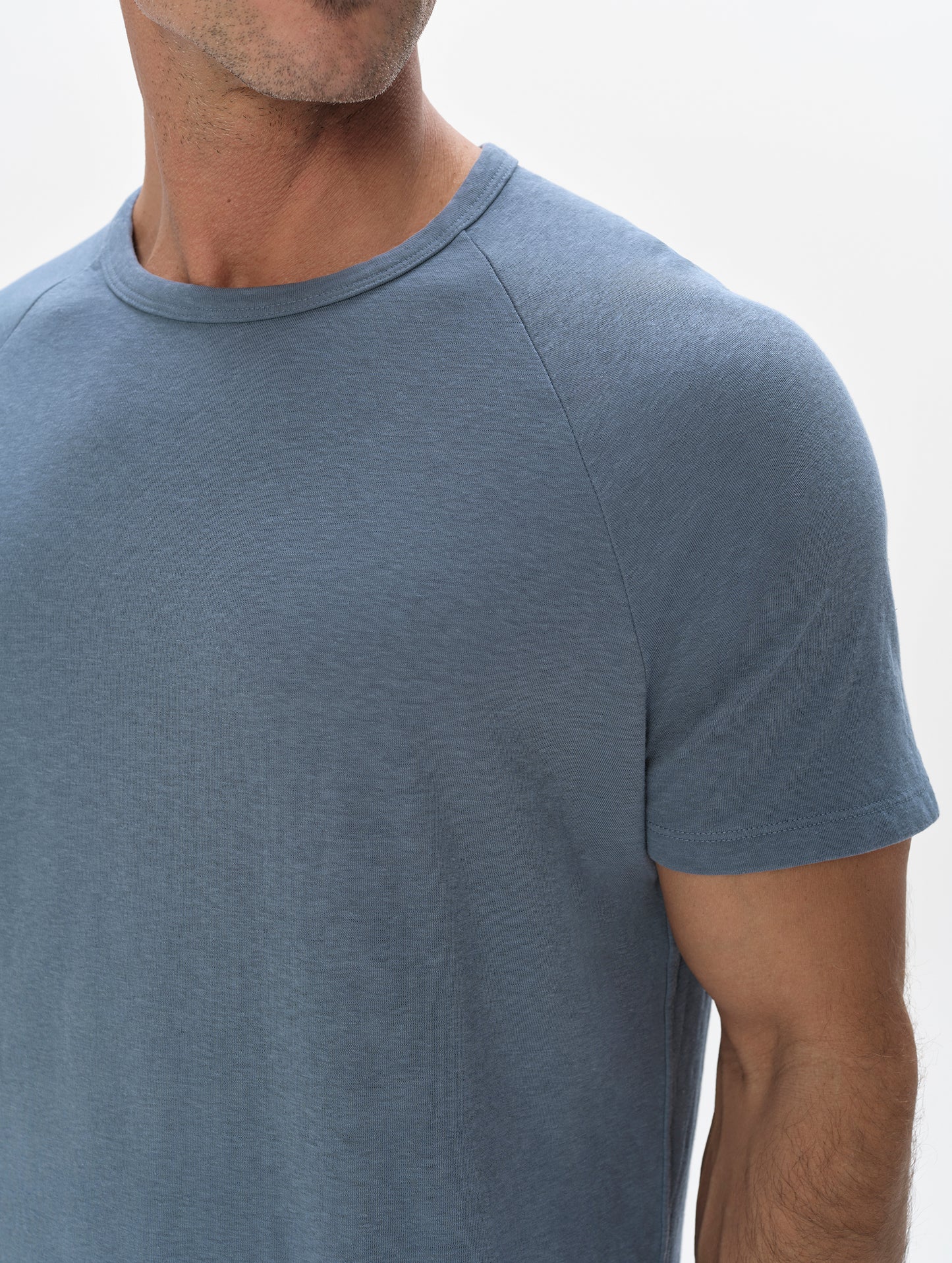 Buckhorn Cotton Raglan Tee 2.0 - Portal Blue