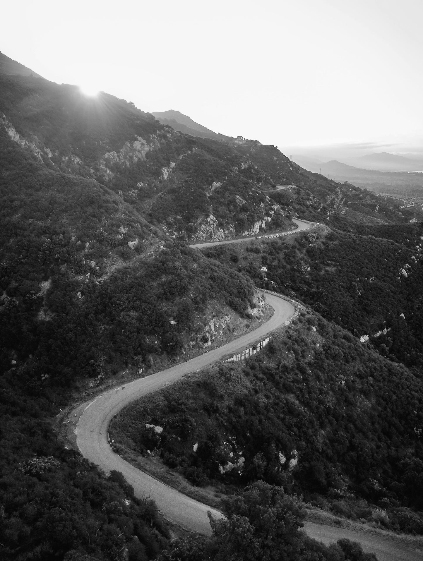 Aerial view of Paso Robles, California.