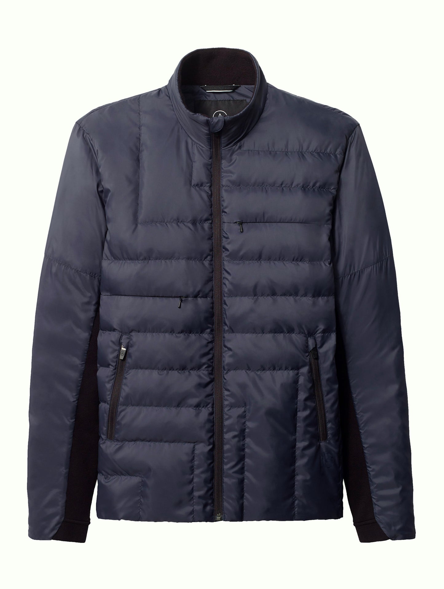 Isolated view of blue Ghost Jacket from AETHER Apparel.