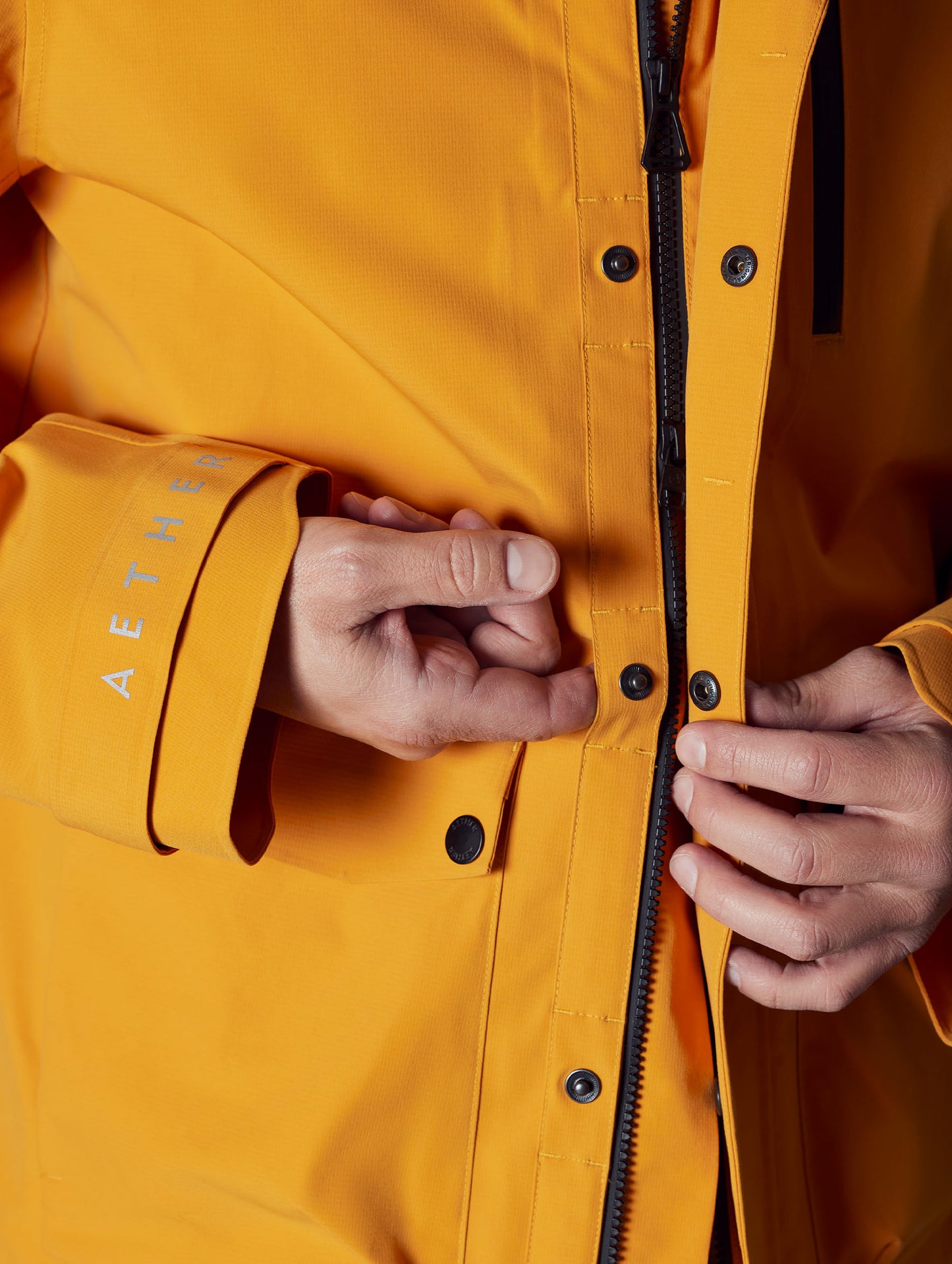 Anders Rain Jacket - Midas Orange