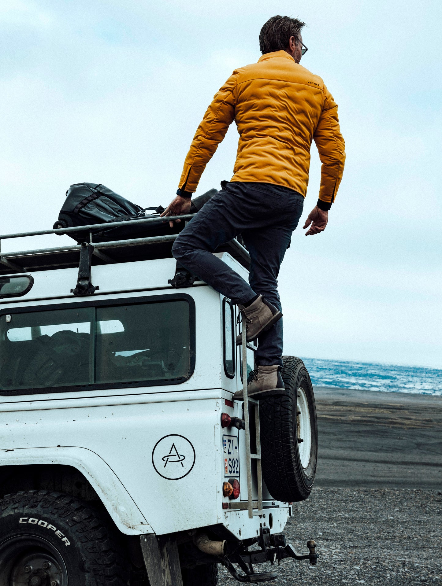 Rex Down Jacket - Midas Orange