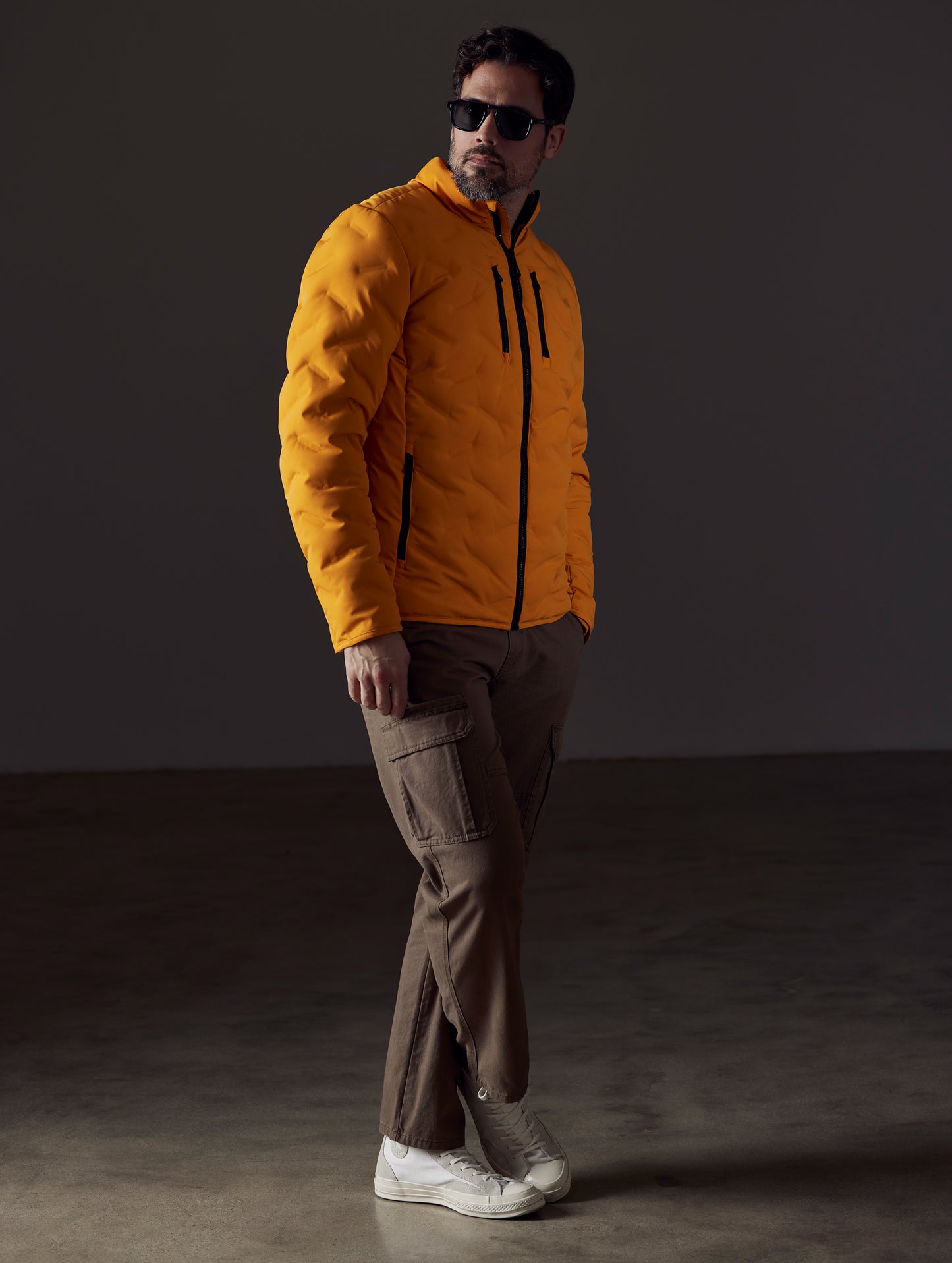 Rex Down Jacket - Midas Orange