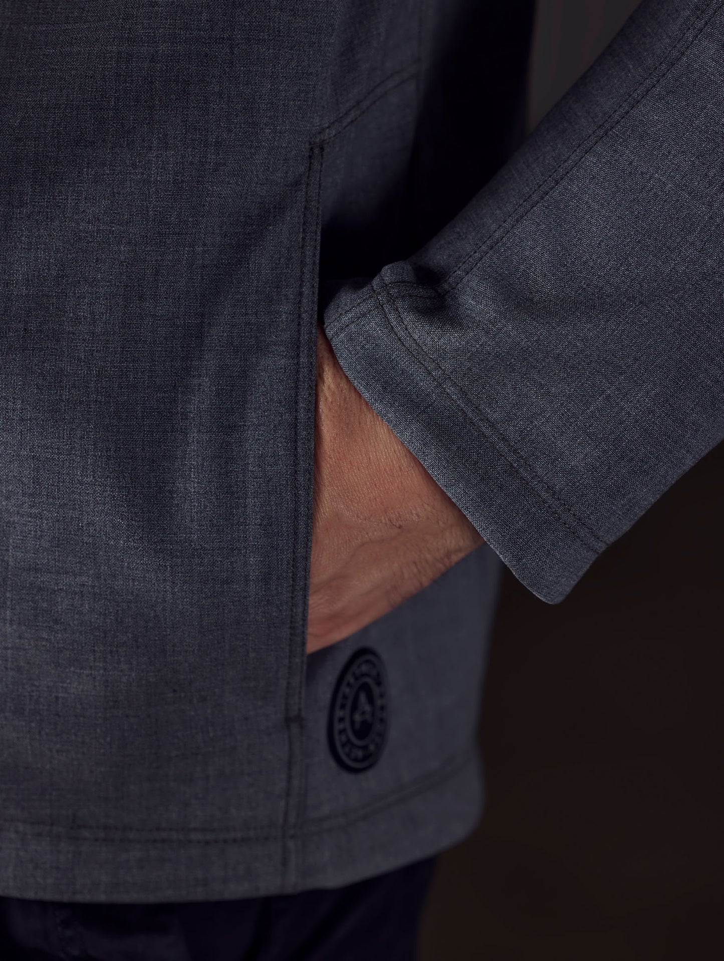 Stanton Technical Jacket - Light Heather Grey
