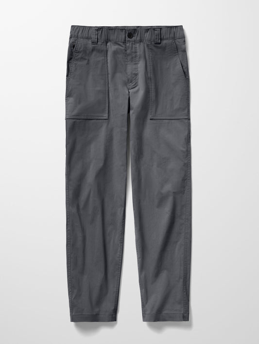 Flat lay image of the Zermatt Hiking Pant in Graphite from AETHER Apparel.