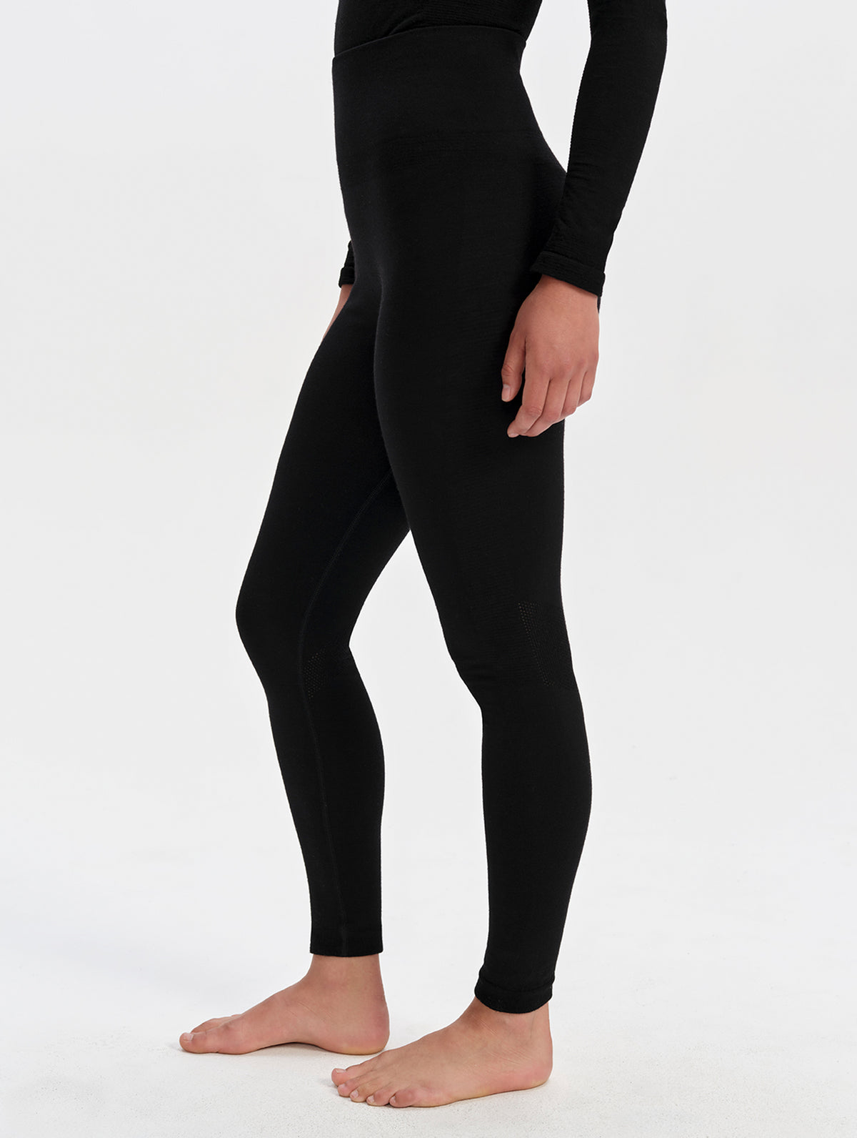 W Alpine Seamless Base Layer Pant - Onyx Black