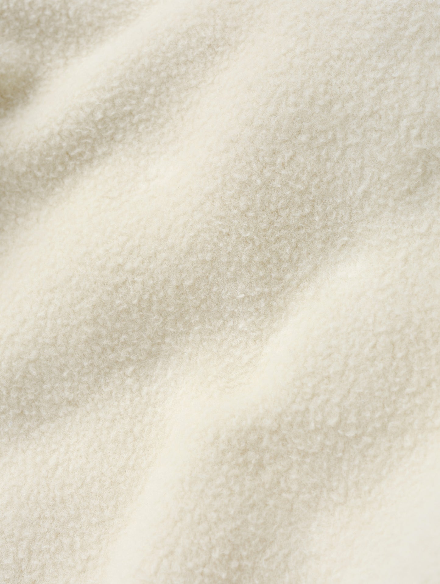 Closeup detailed view of the fabric on the Ayla Wide-Leg Sweatpant in Bone from AETHER Apparel.