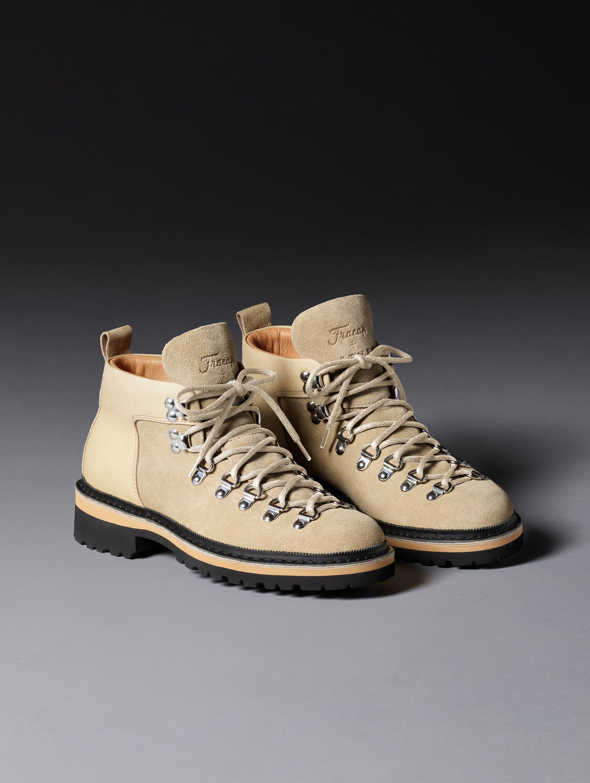women's beige suede boot from AETHER Apparel