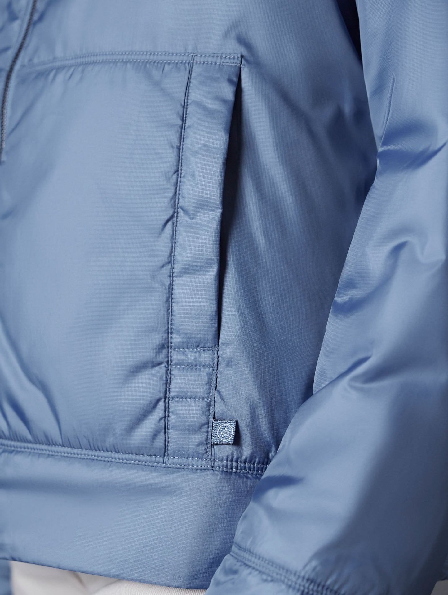W Eco Space Hoodie - Portal Blue