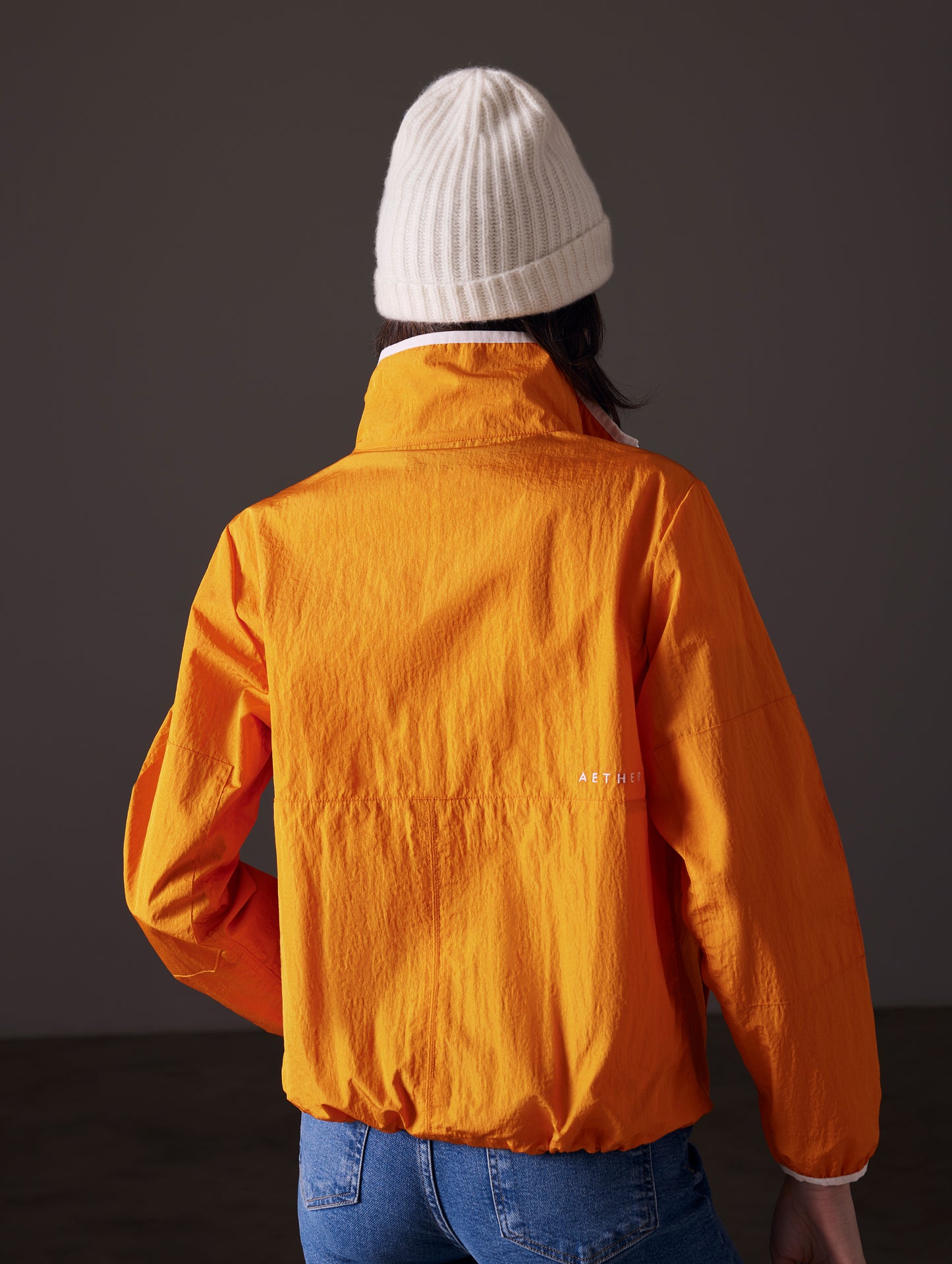 Topanga Lightweight Anorak - Midas Orange