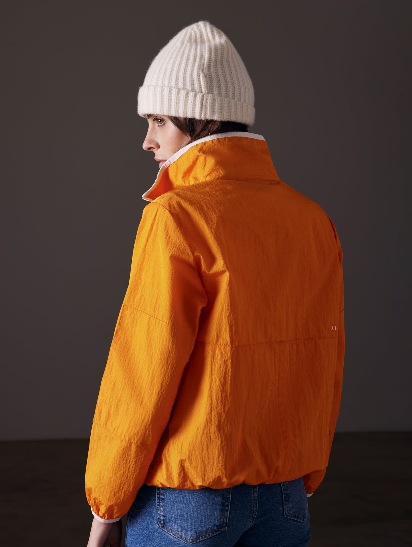 Topanga Lightweight Anorak - Midas Orange