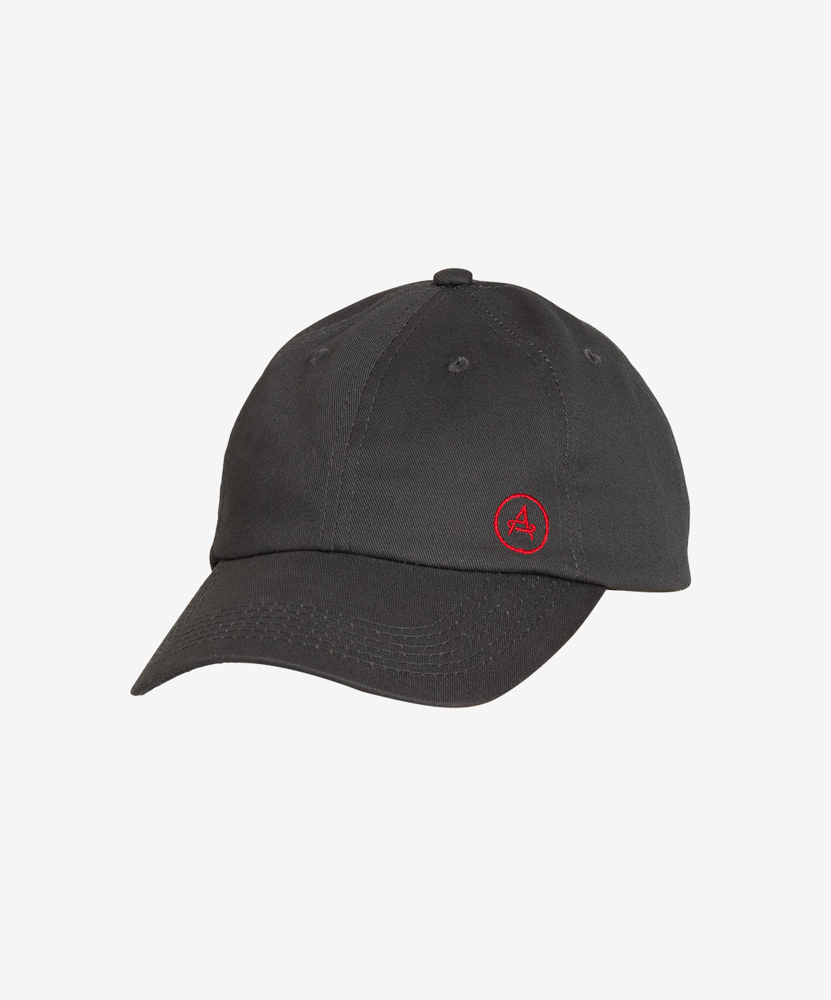 Front angled view of Everyday Hat in Graphite from AETHER Apparel.