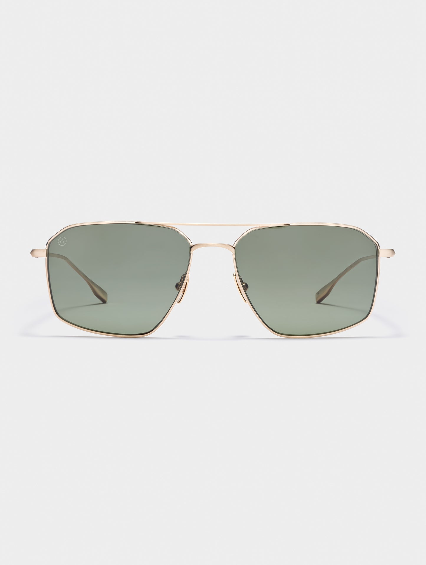 Front view of Arches in Brushed Gold
