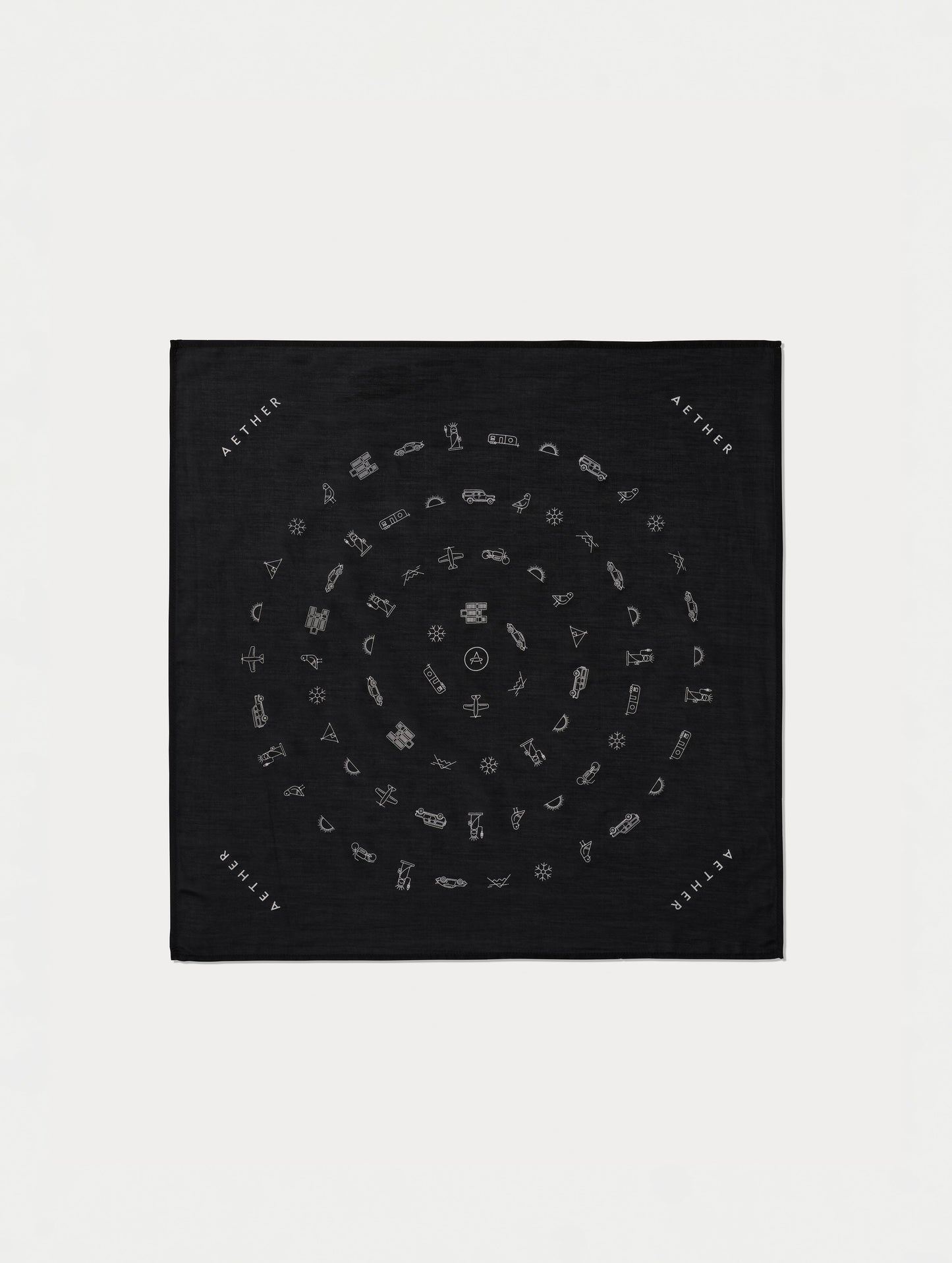 custom printed bandana from Aether Apparel