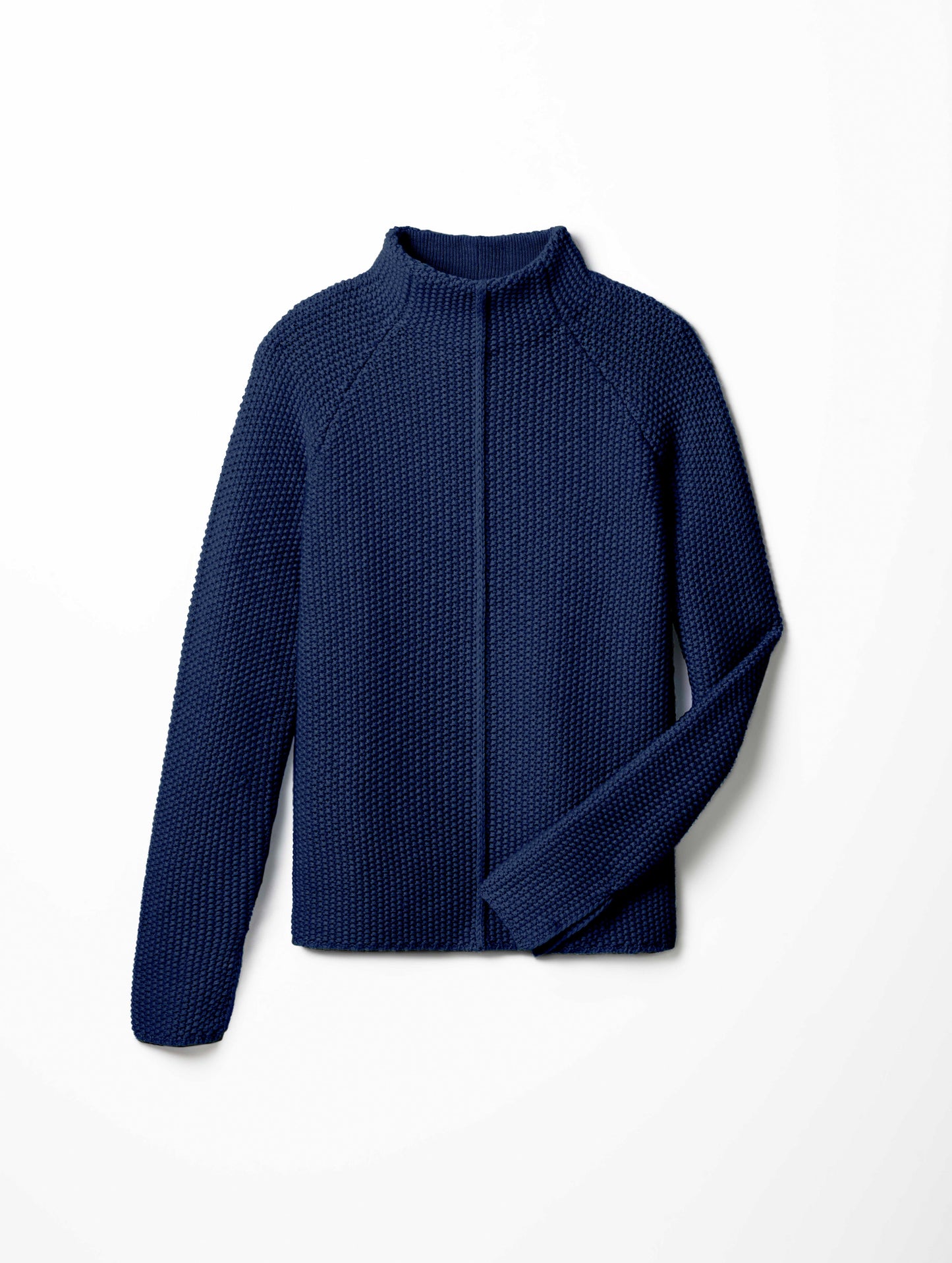 Luxe Seamed Sweater - Nordic Navy