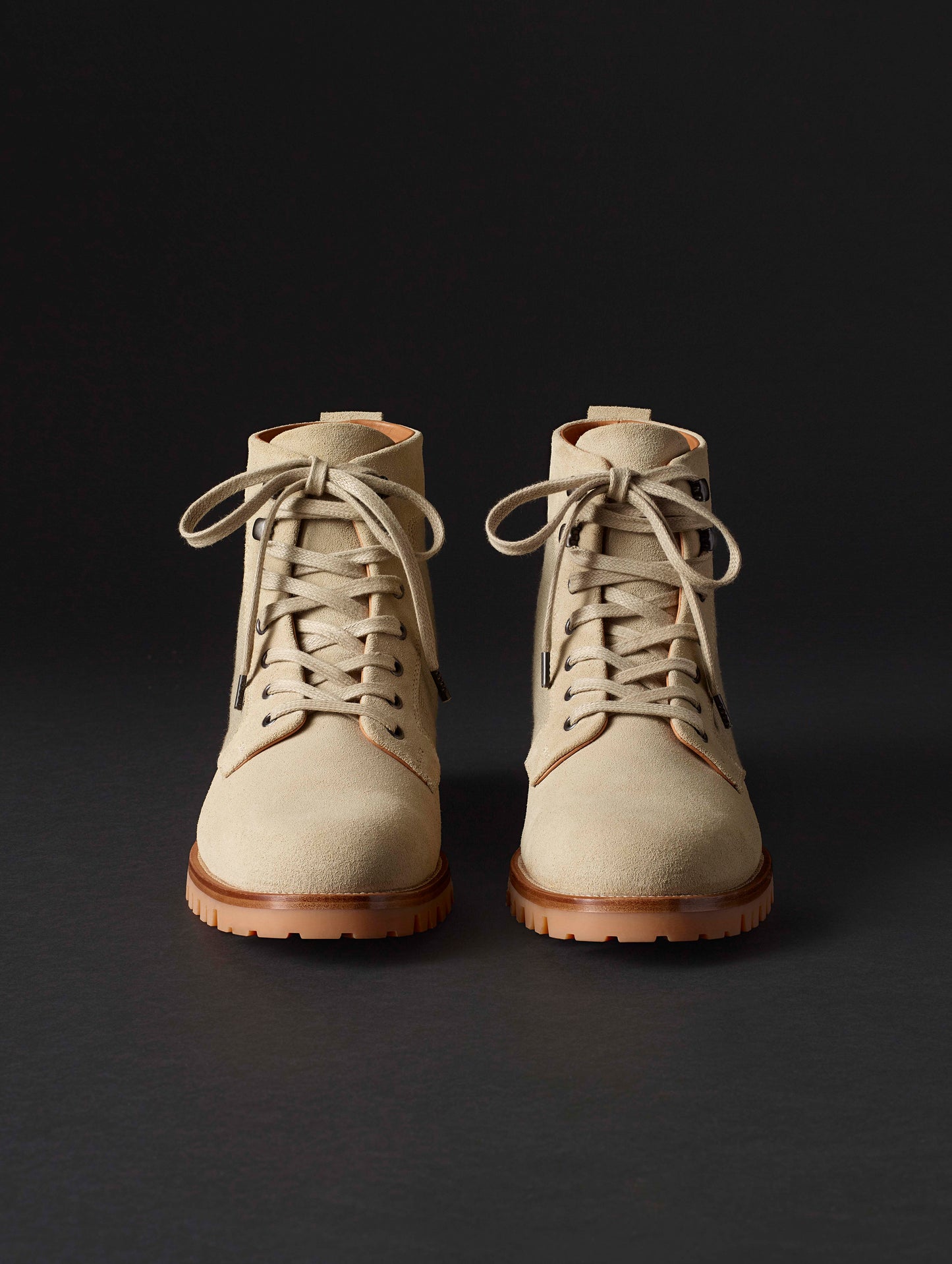 beige suede boot for men