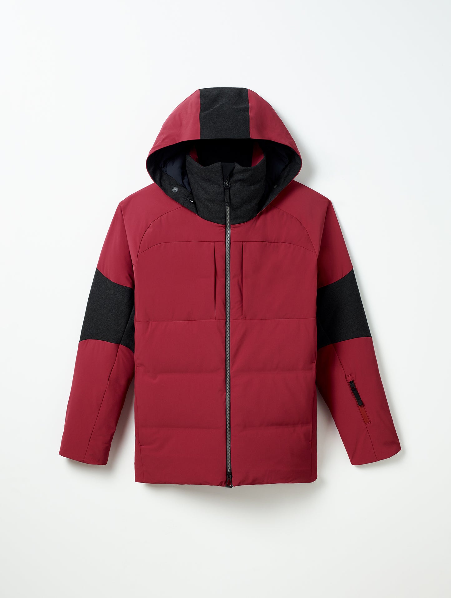 red ski jacket for men from Aether Apparel