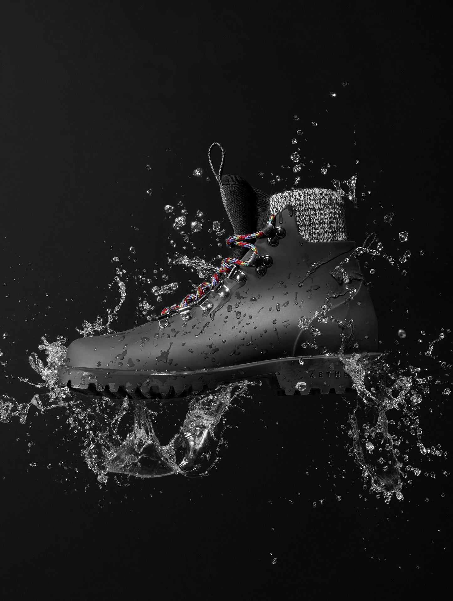 W Rain Boot - Black
