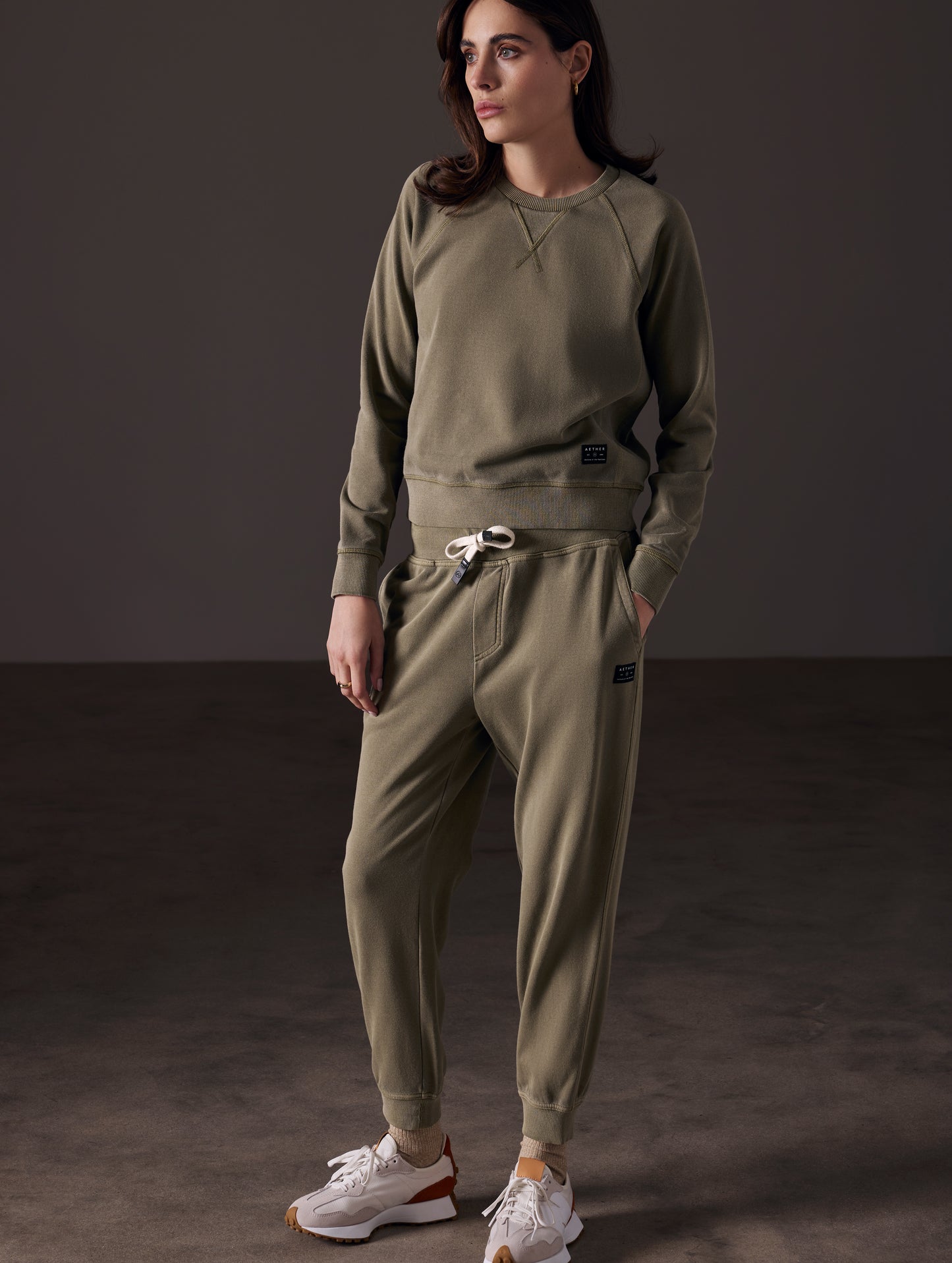 green jogger for women from AETHER Apparel