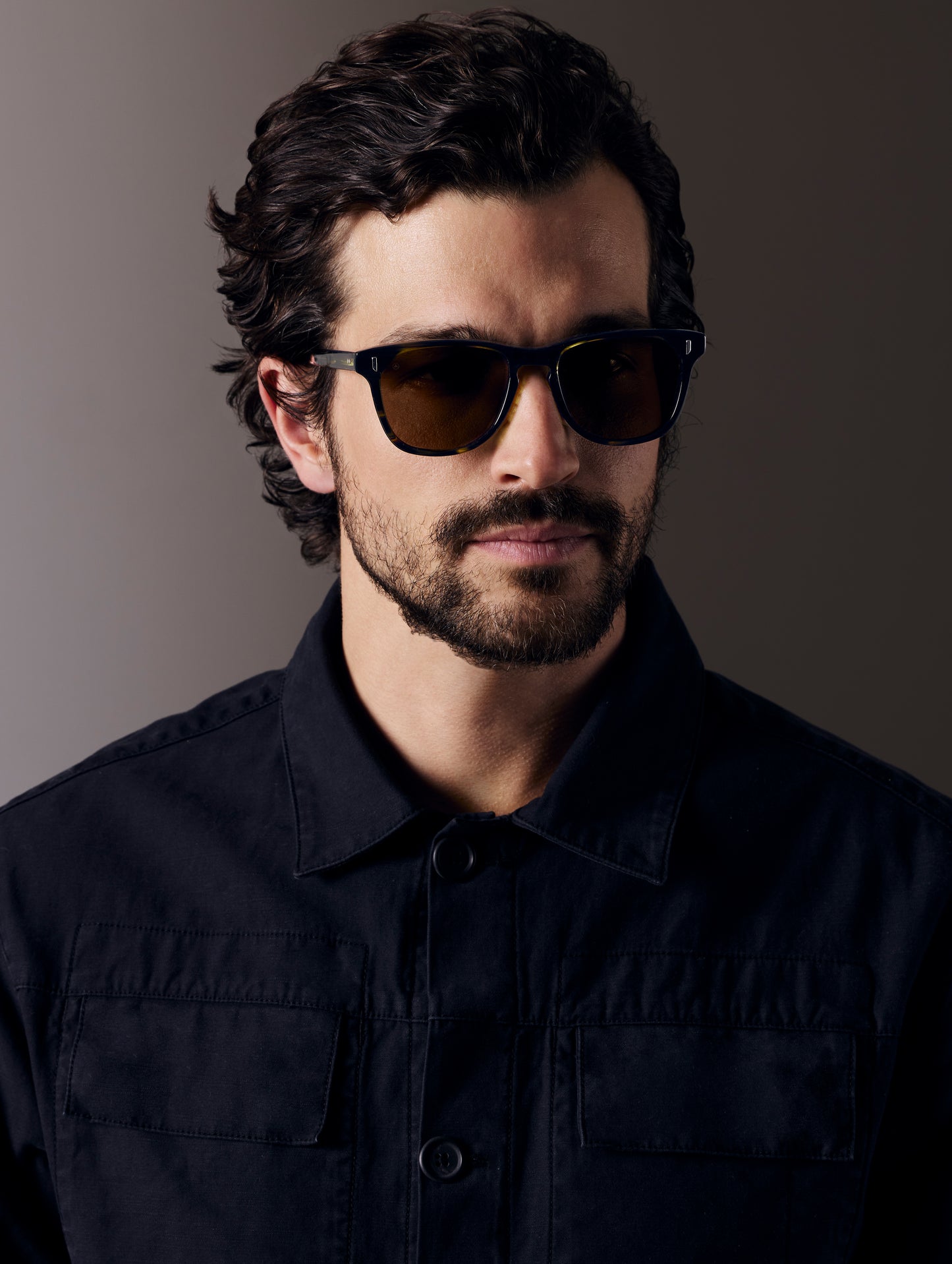 Yosemite Sunglass - Green Tortoise (Brown Lens)