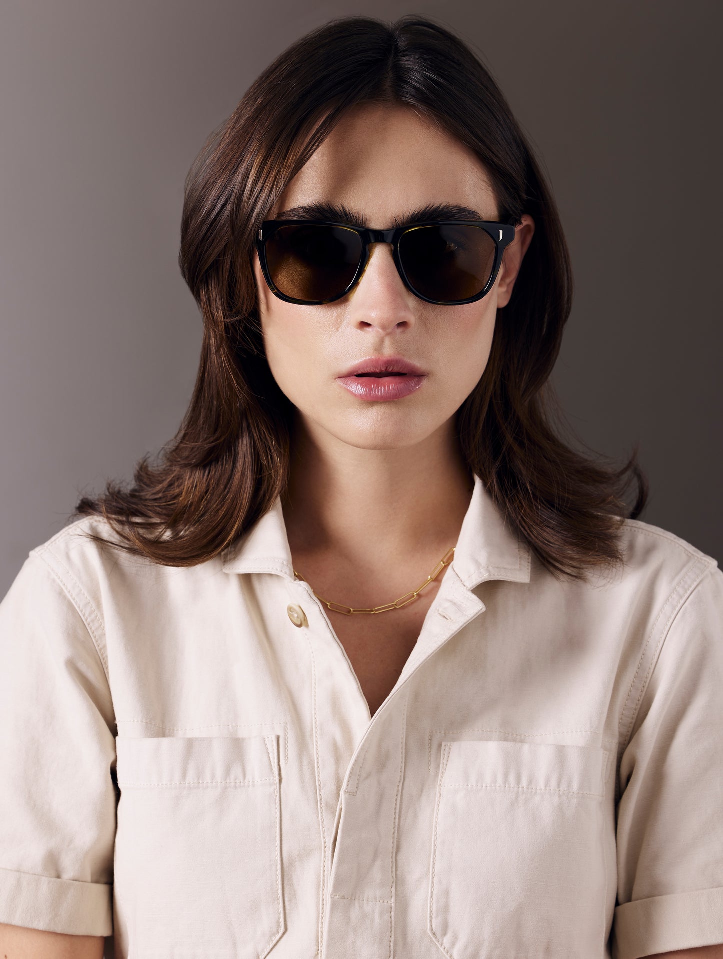 Yosemite Sunglass - Green Tortoise (Brown Lens)
