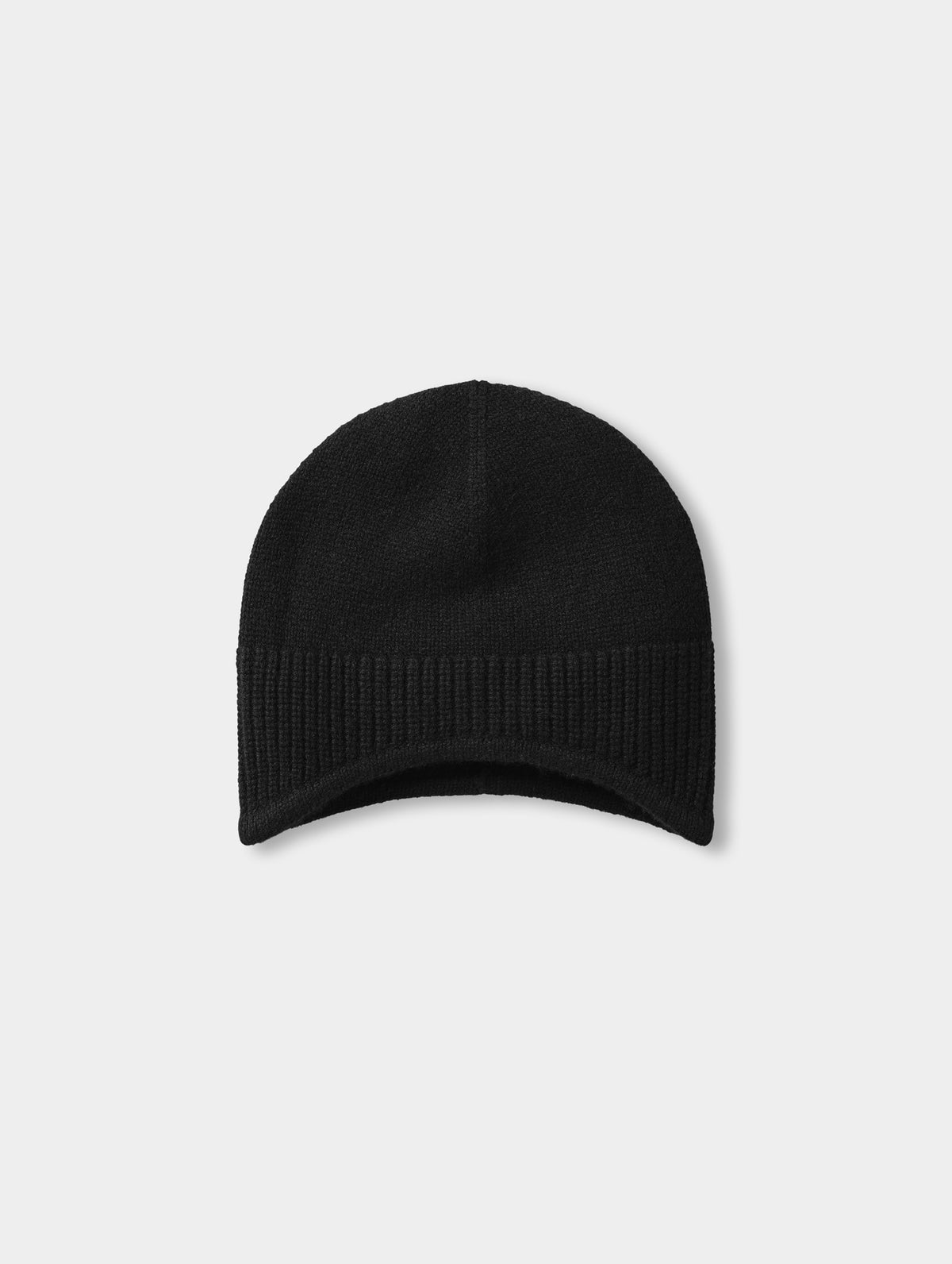 Castel Cashmere Beanie - Onyx Black