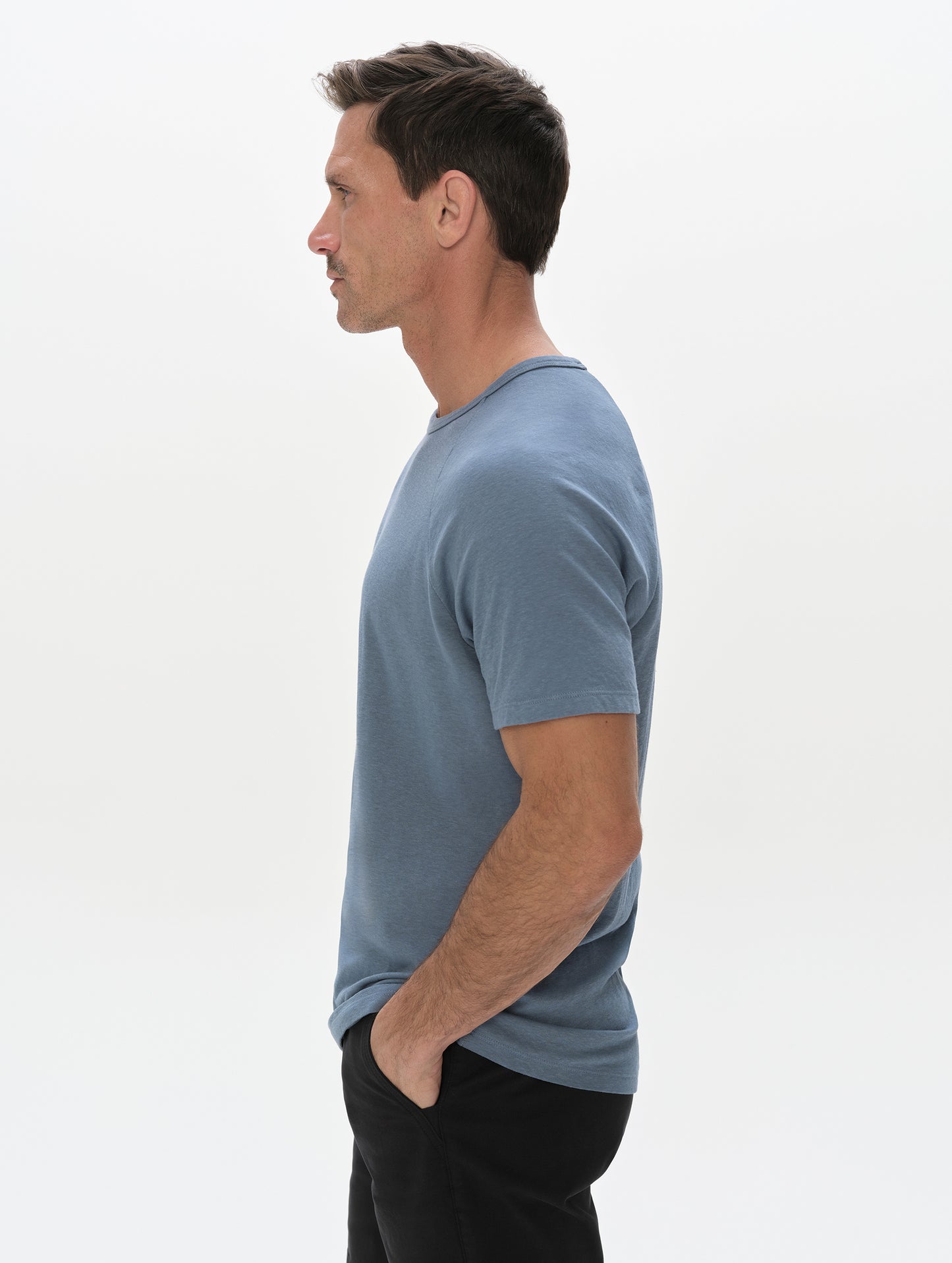 Buckhorn Cotton Raglan Tee 2.0 - Portal Blue