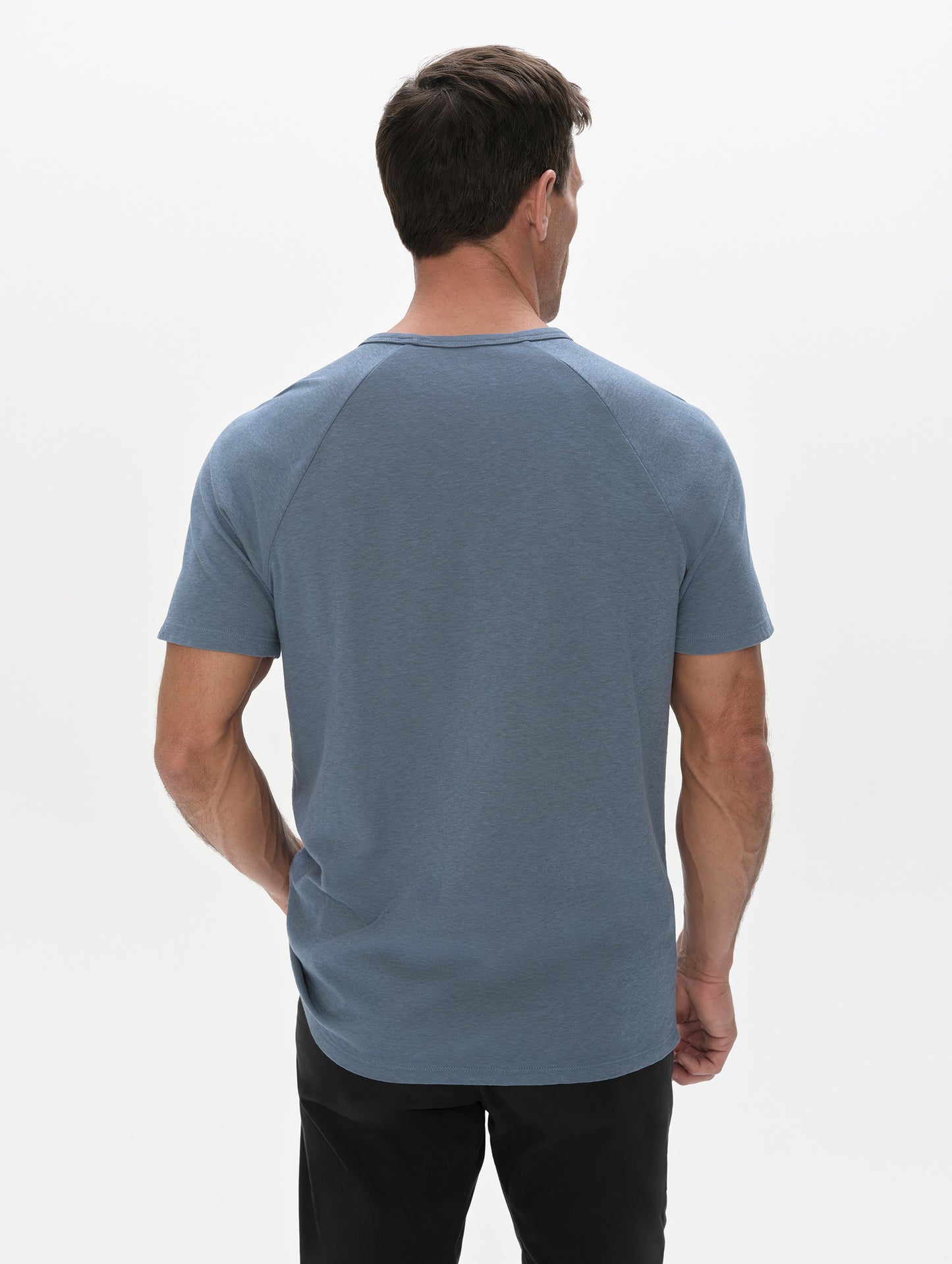 Buckhorn Cotton Raglan Tee 2.0 - Portal Blue
