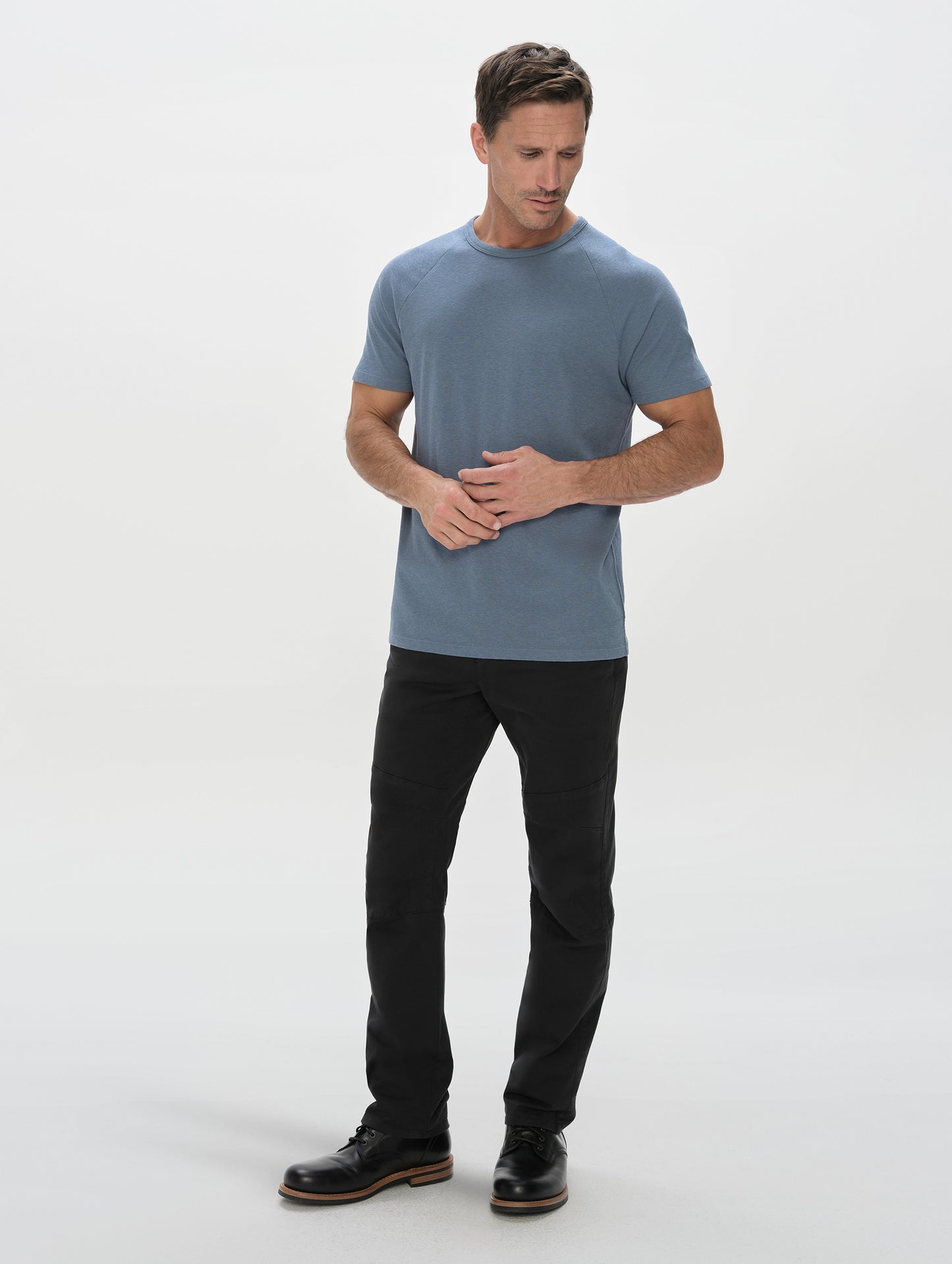 Buckhorn Cotton Raglan Tee 2.0 - Portal Blue