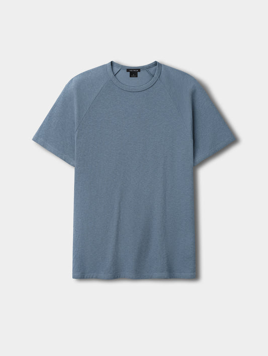 Buckhorn Cotton Raglan Tee 2.0 - Portal Blue