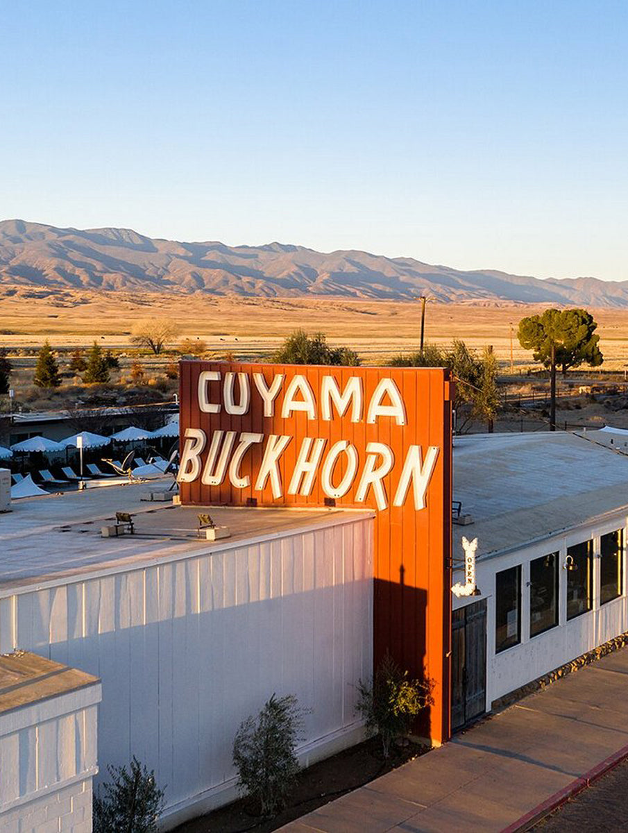 Exterior view of the Cuyama Buckhorn resort. 