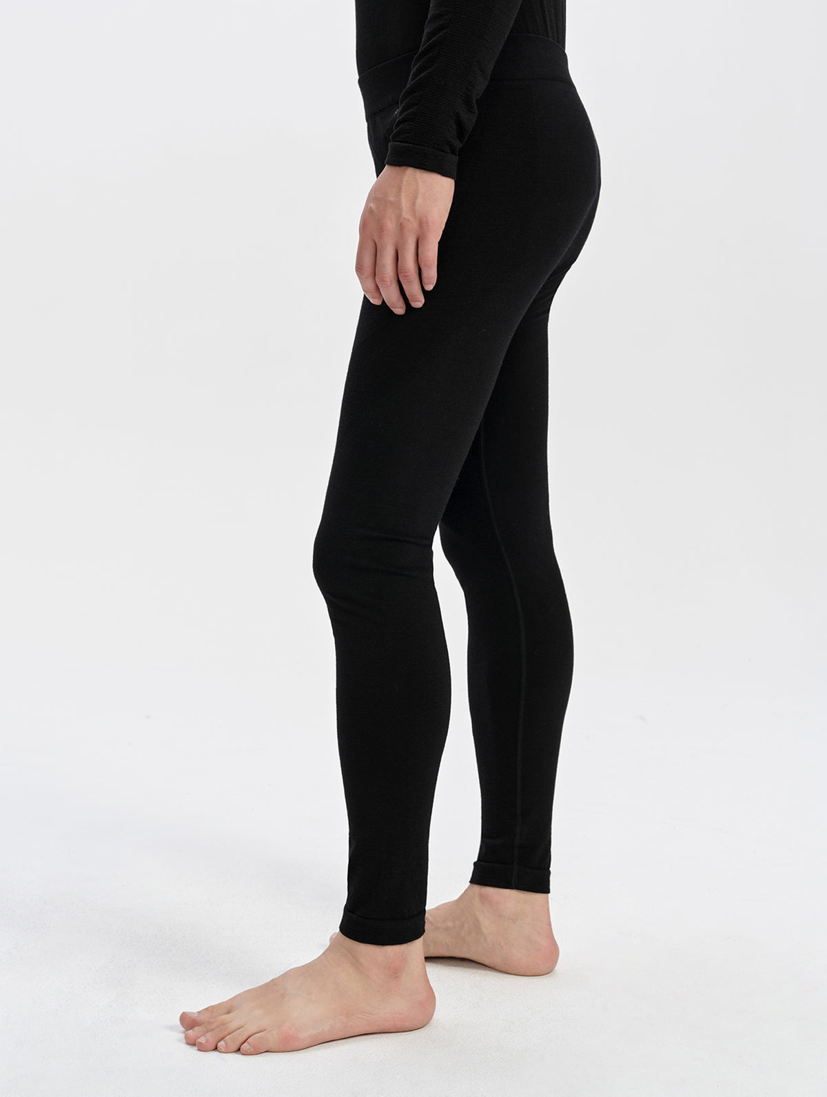 Alpine Seamless Base Layer Pant - Onyx Black