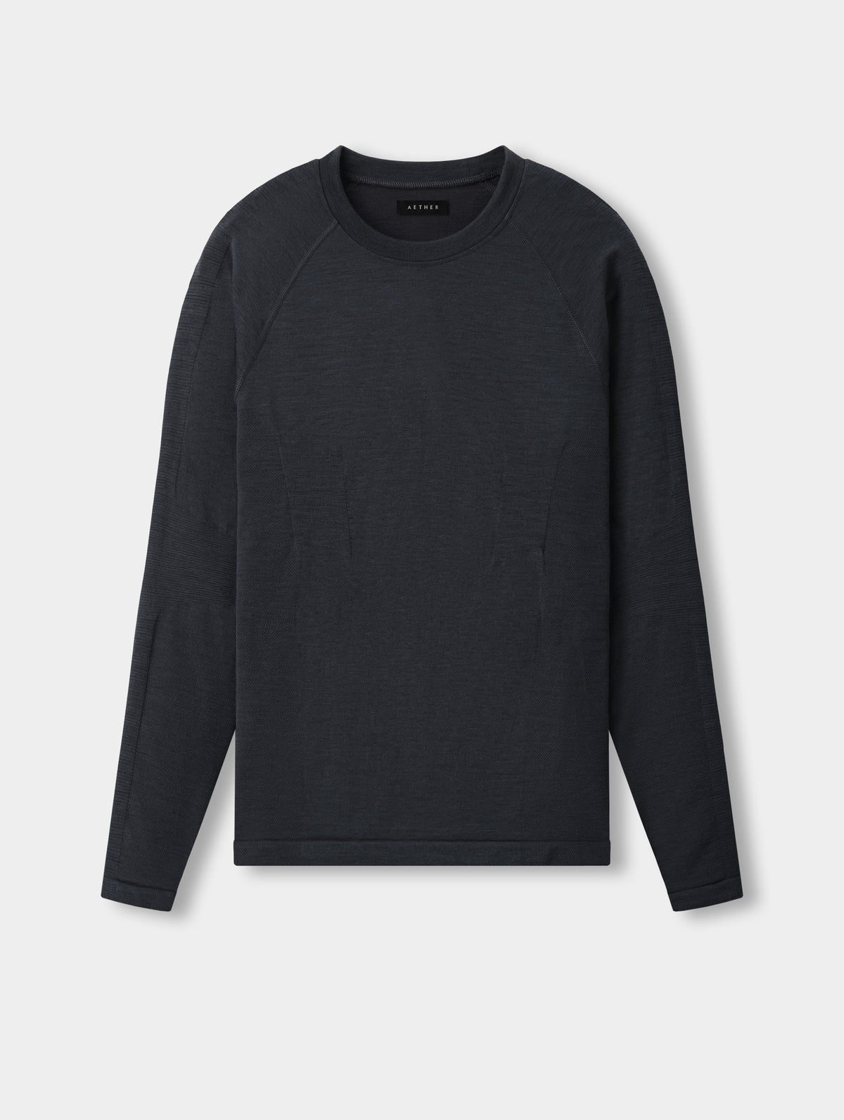 Alpine Seamless Base Layer Crew - Graphite