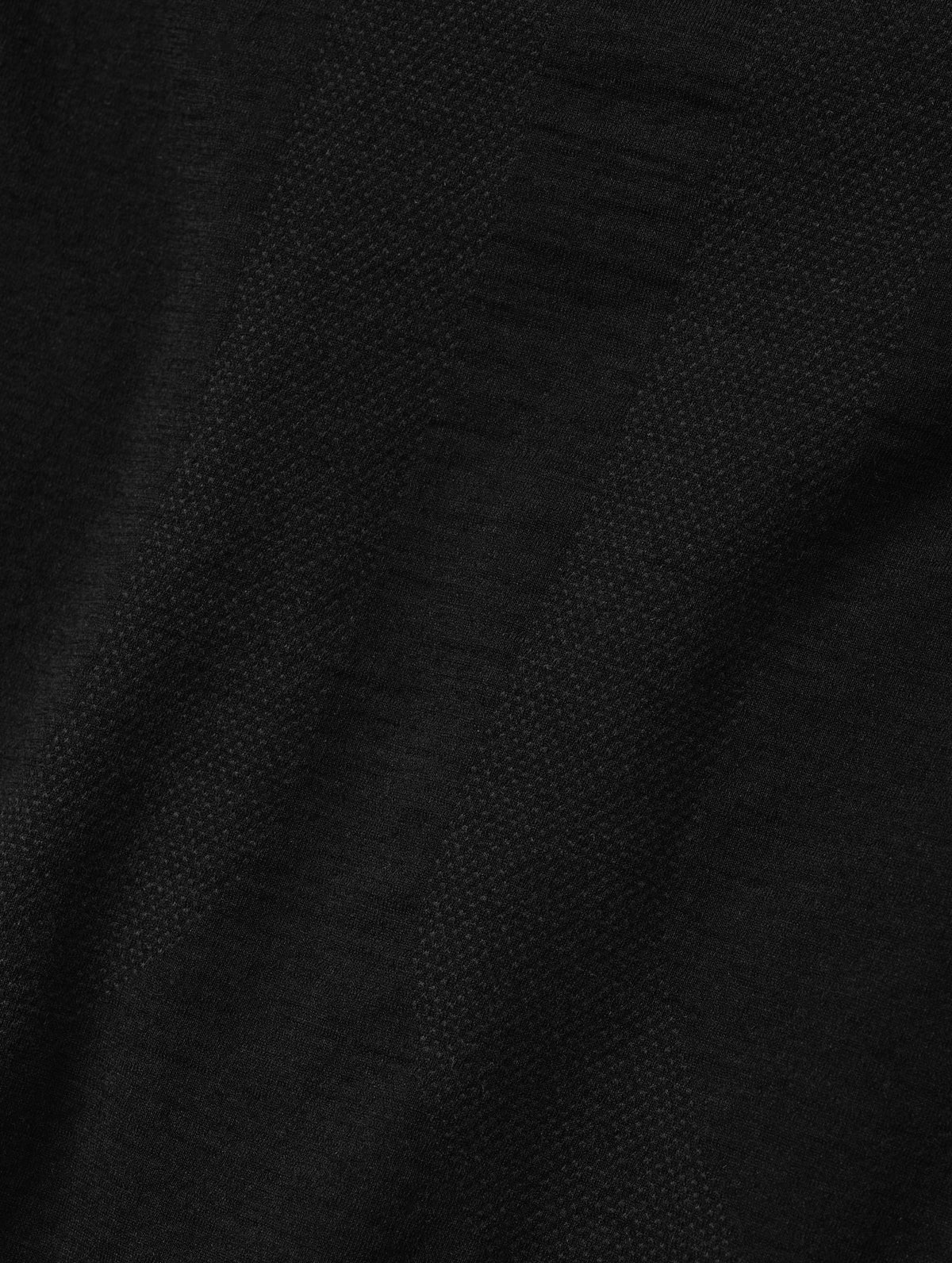 Alpine Seamless Base Layer Crew - Onyx Black