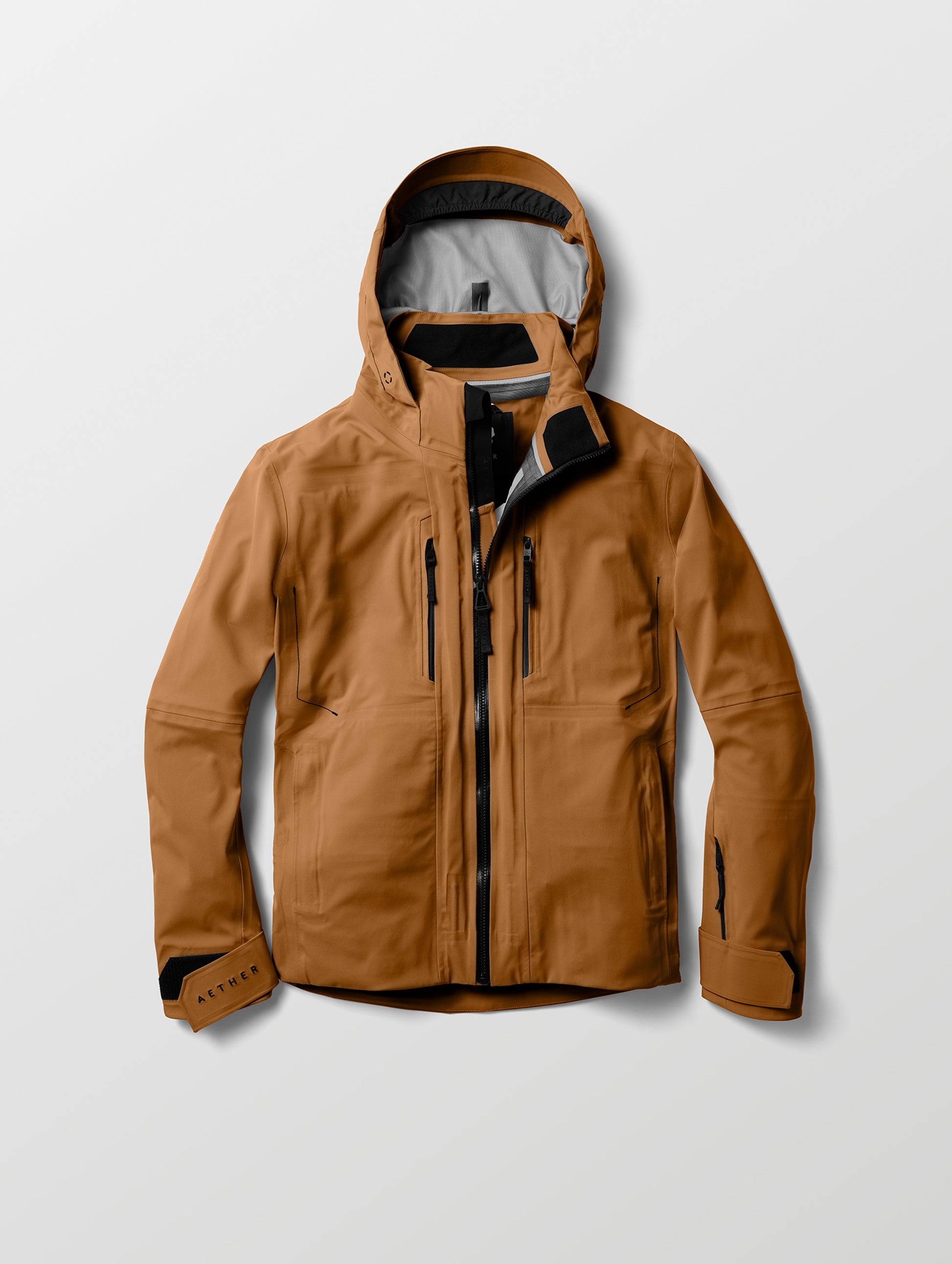 brown snow shell from AETHER Apparel