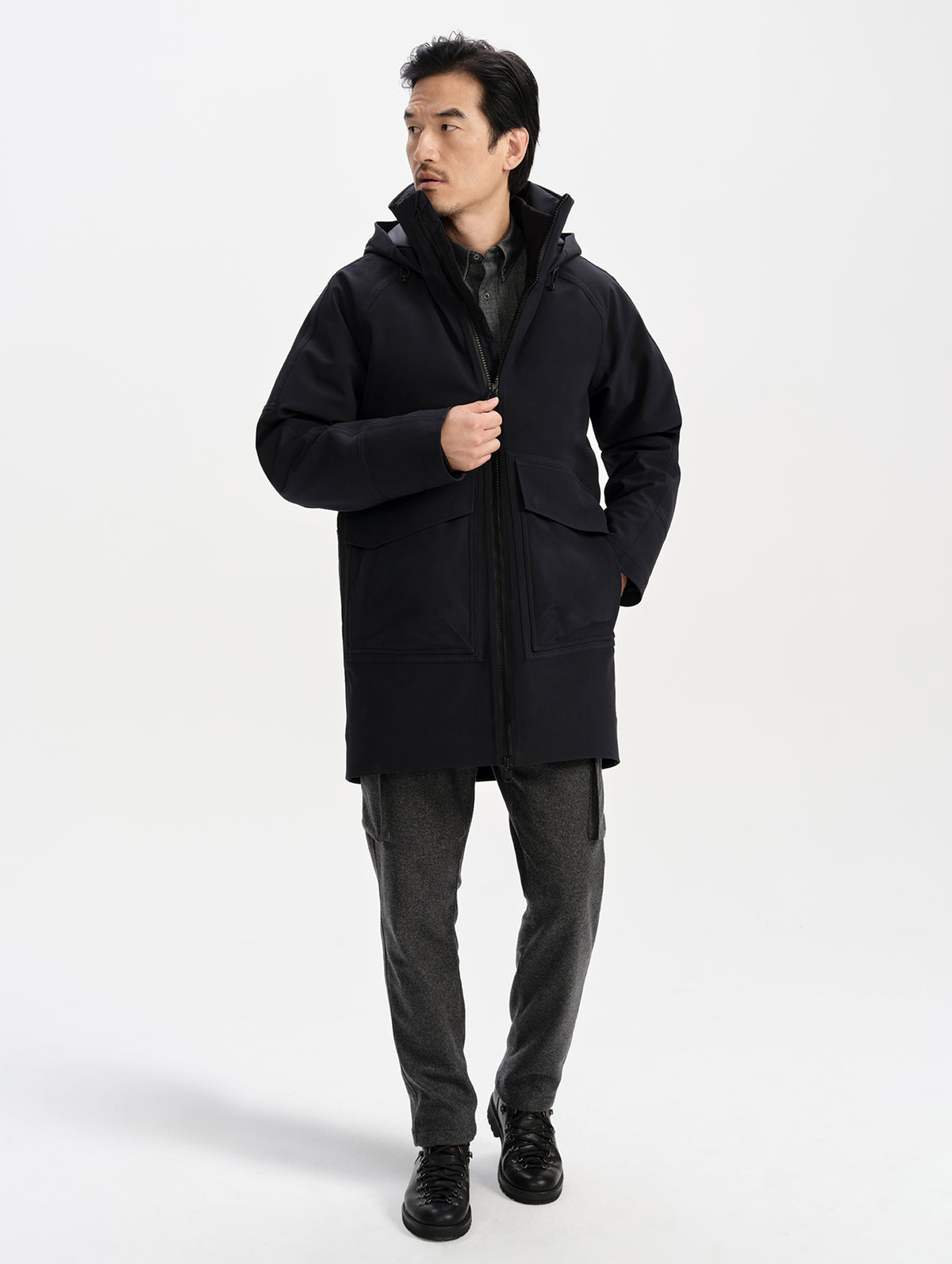 Anchorage Down Jacket - Onyx Black
