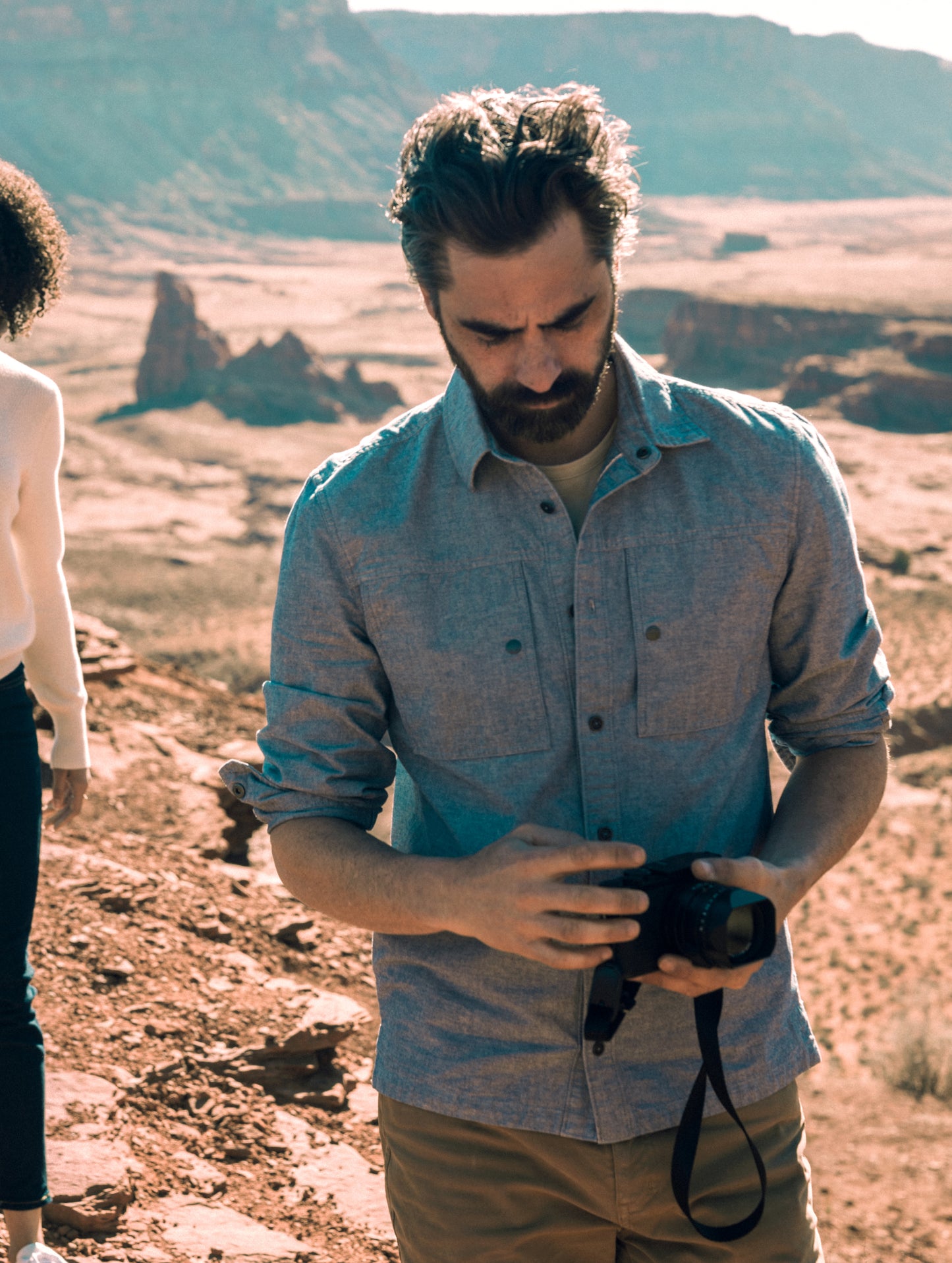 button-down shirt for men from Aether Apparel