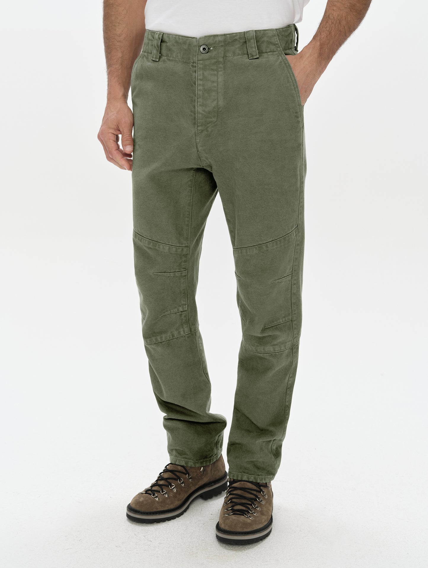 Gabriel Articulated Chino Rigid - Fern Green