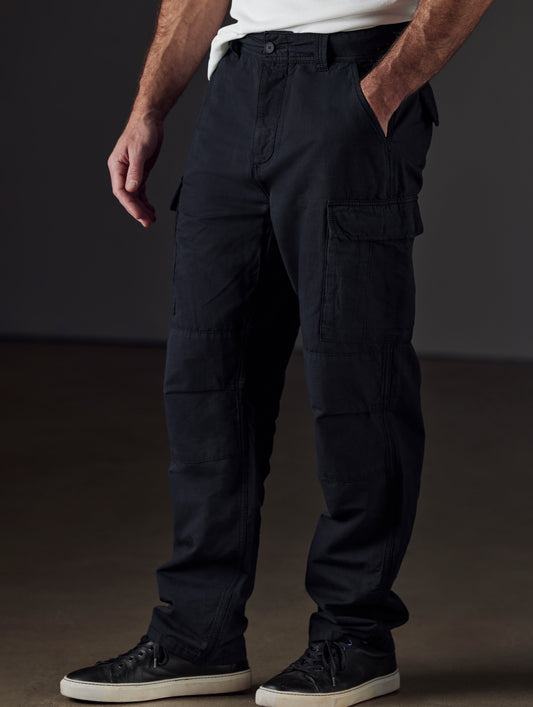 black fatigue pants from AETHER Apparel