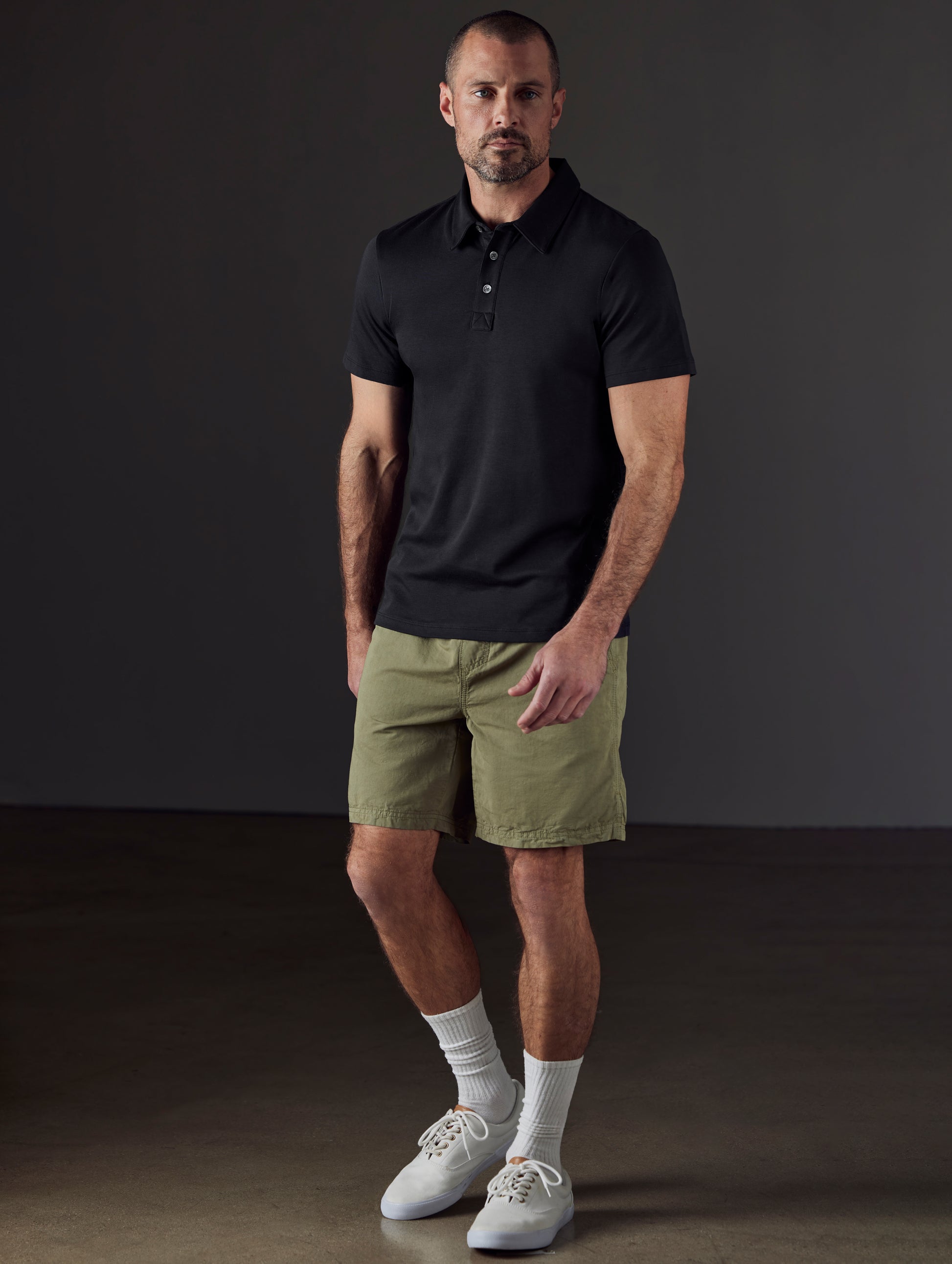  green fatigue short from AETHER Apparel