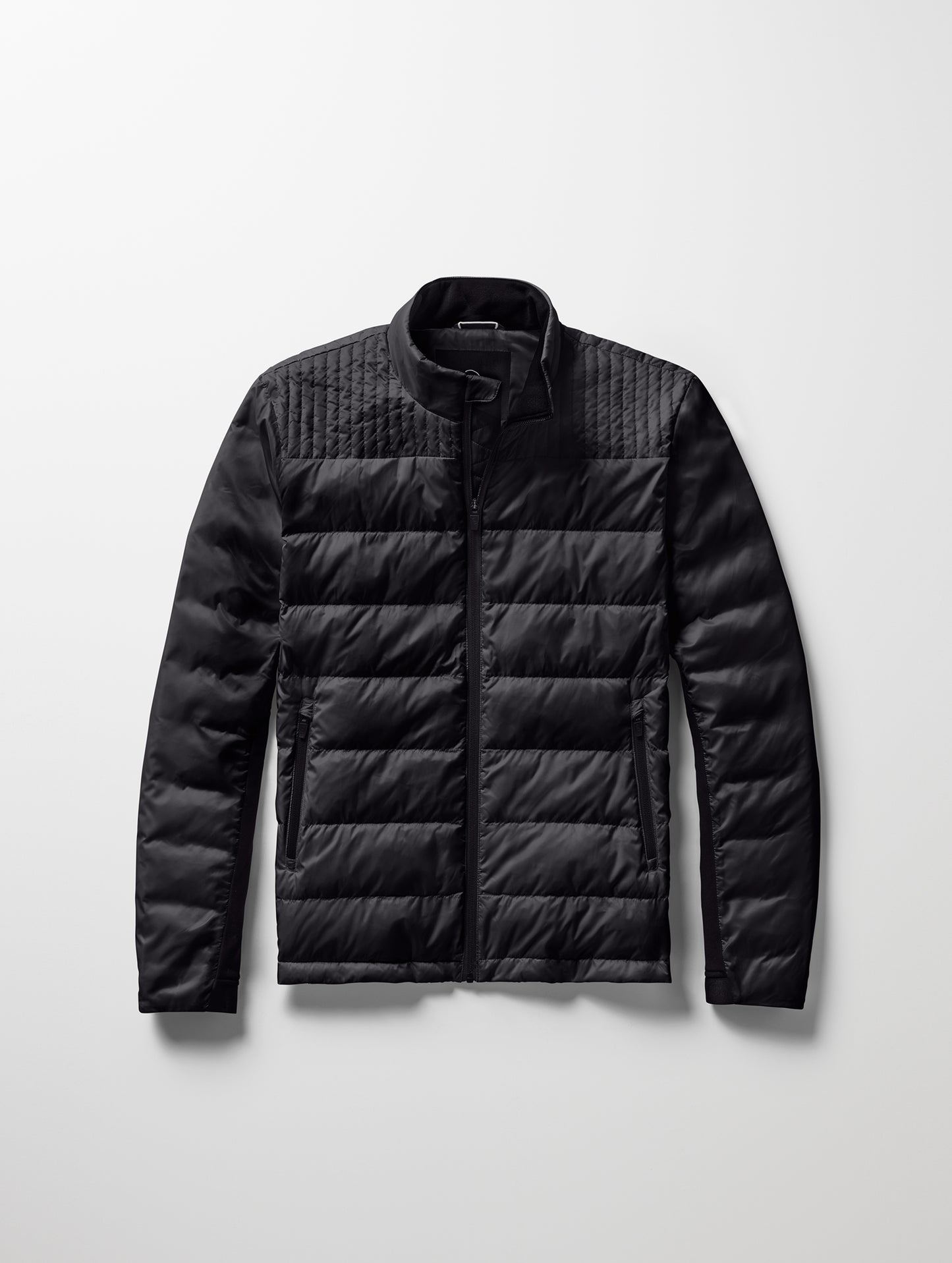 black insulated jacket from AETHER Apparel