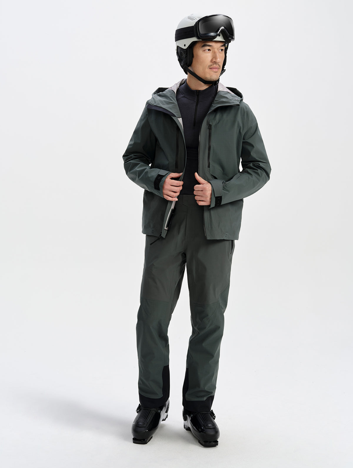 Silance Snow-Shell Jacket - Saville Green