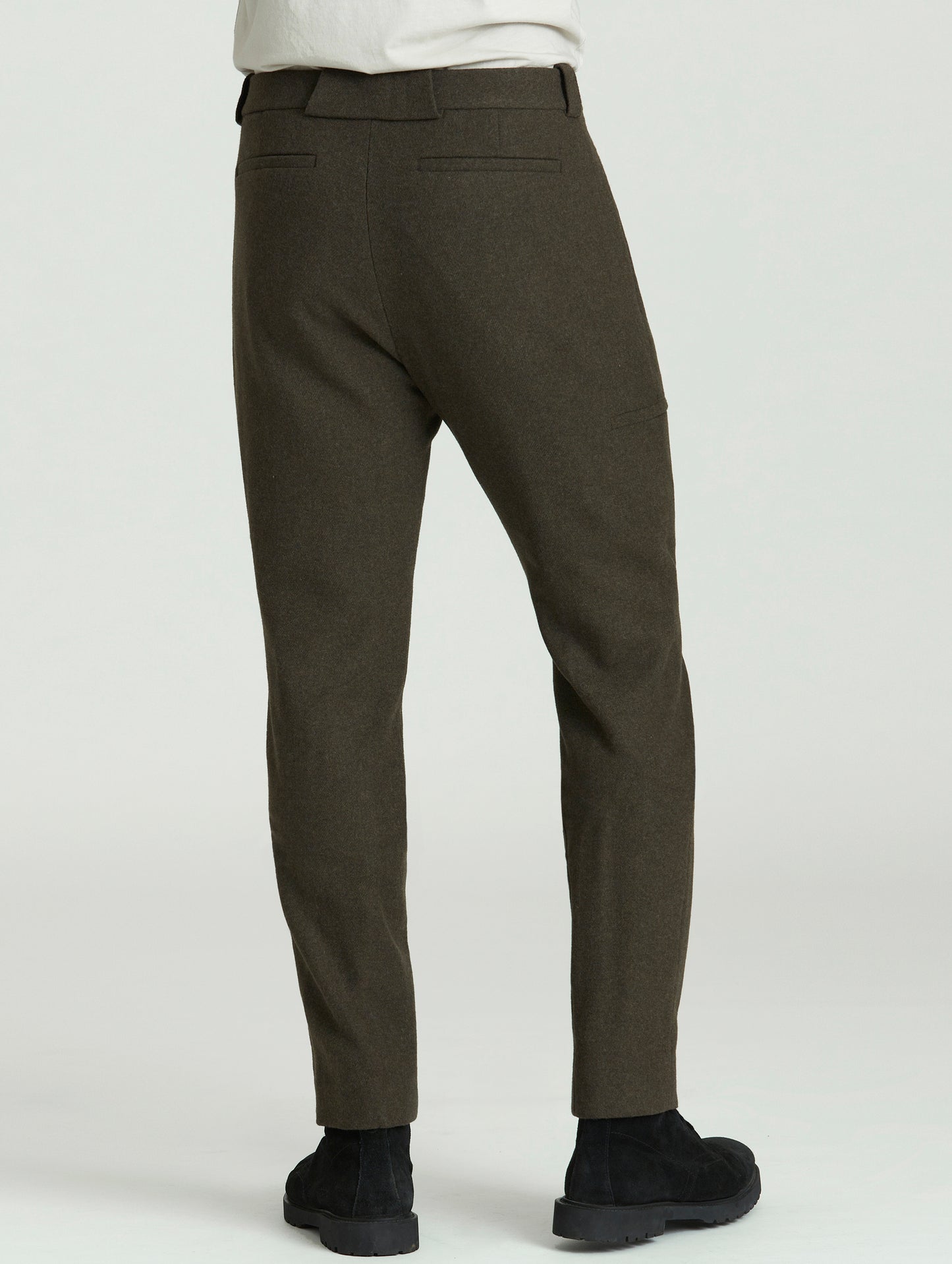 Verden Wool Pant - Command Green Heather