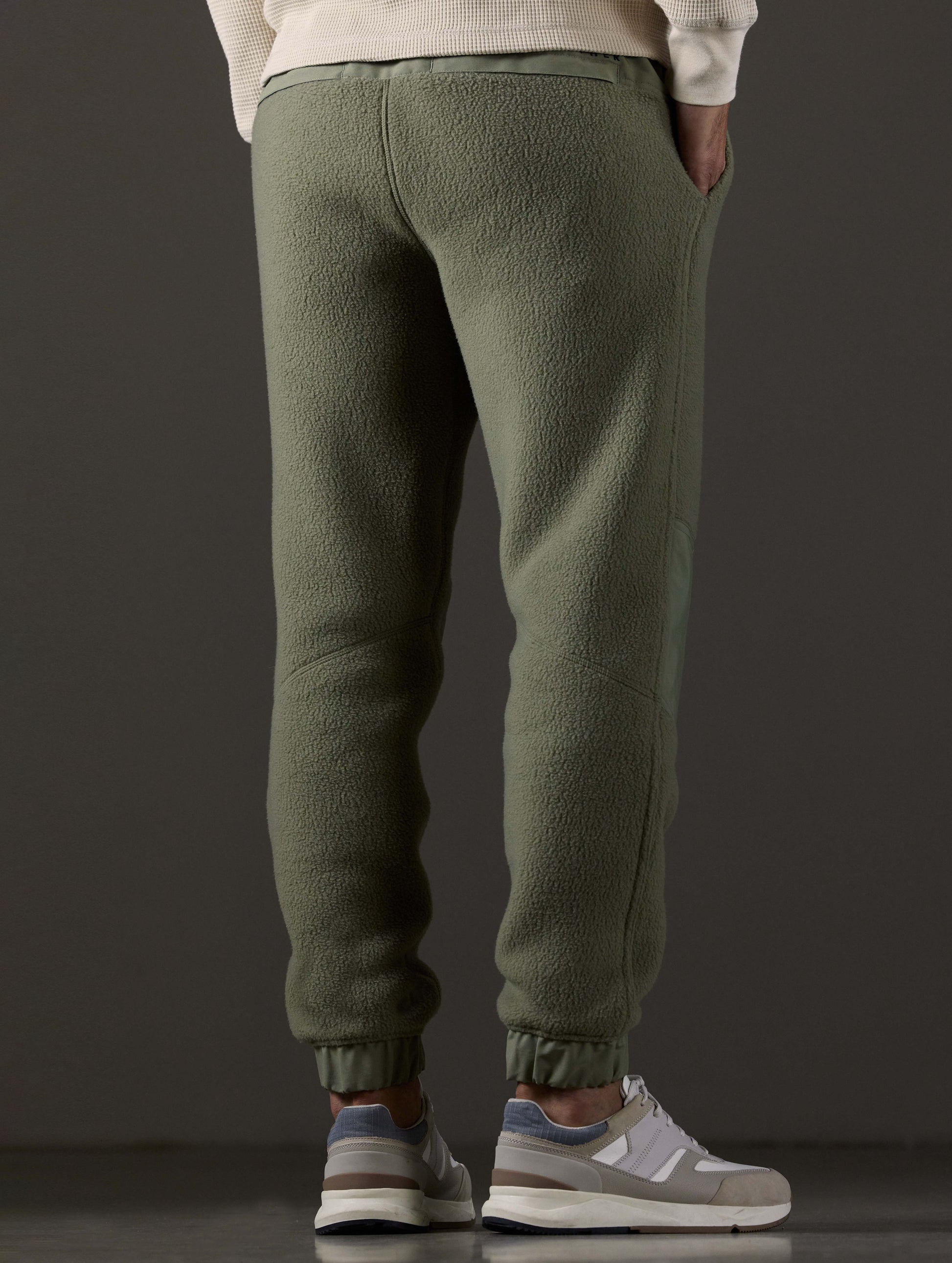 men's green fleece pant from AETHER Apparel