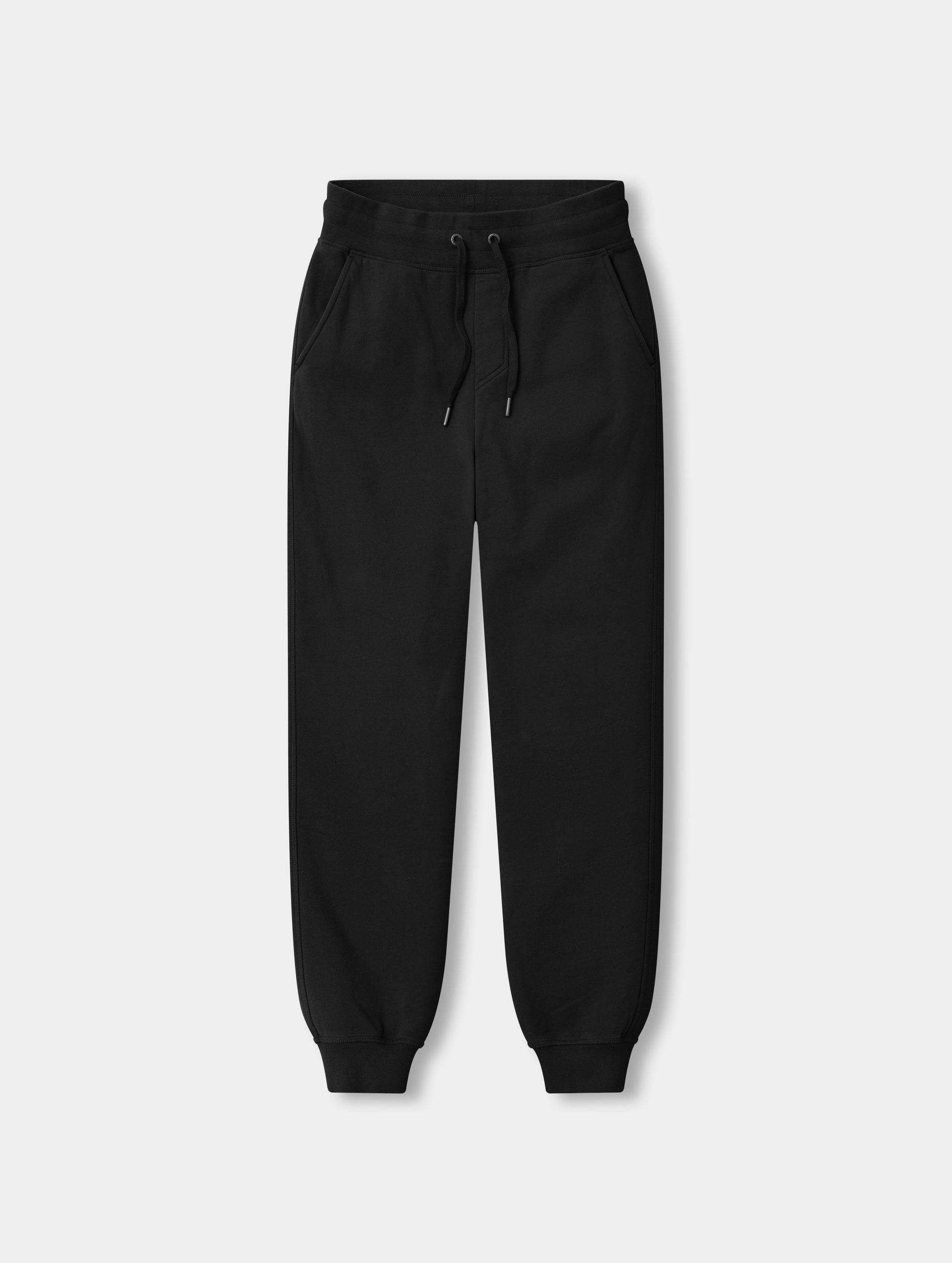 Rylan Cuffed Sweatpant in Onyx Black from AETHER Apparel.