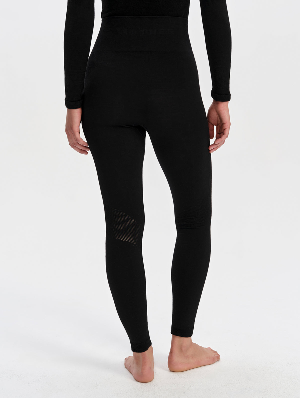 W Alpine Seamless Base Layer Pant - Onyx Black