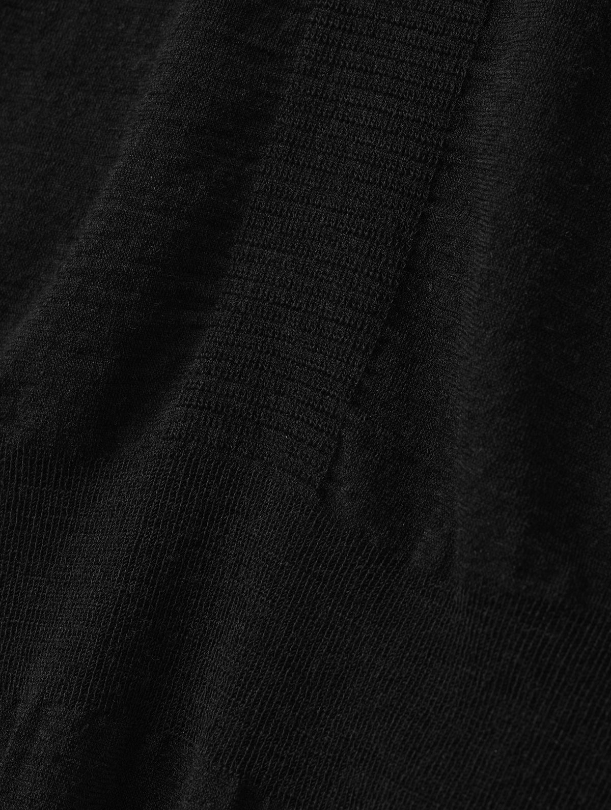 W Alpine Seamless Base Layer Crew - Onyx Black